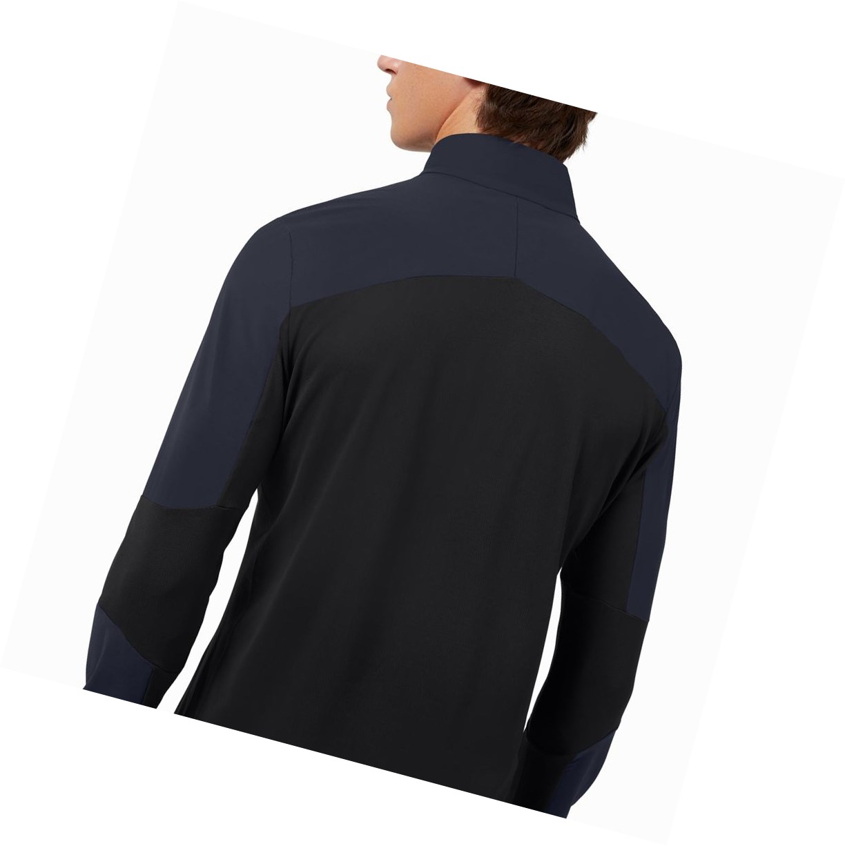 Camicie Uomo On Trail Breaker Blu Marino Nere | 87DFULHCX