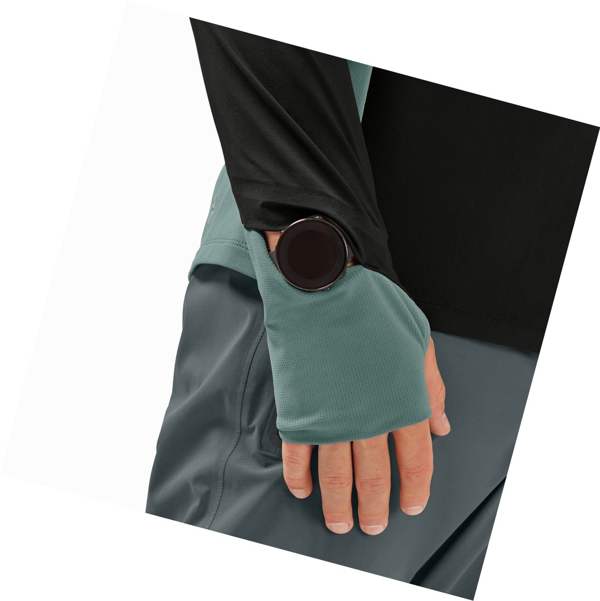 Camicie Uomo On Trail Breaker Nere Verde Oliva | 94KINWZYO