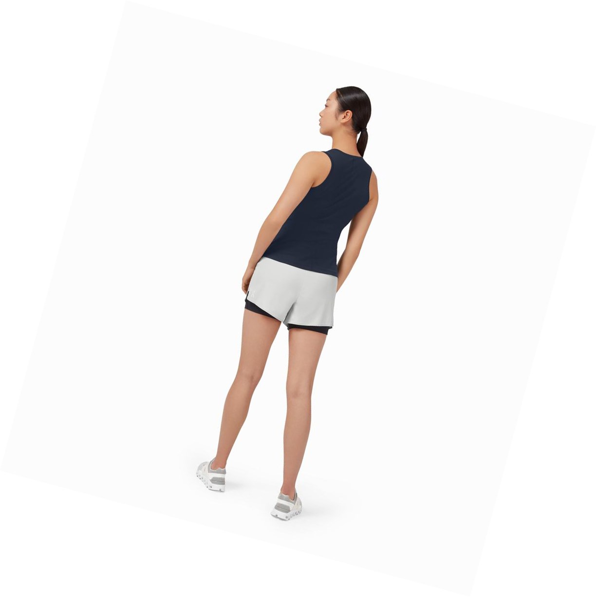 Canotta Donna On Movement Blu Marino | 58XMOHIZB