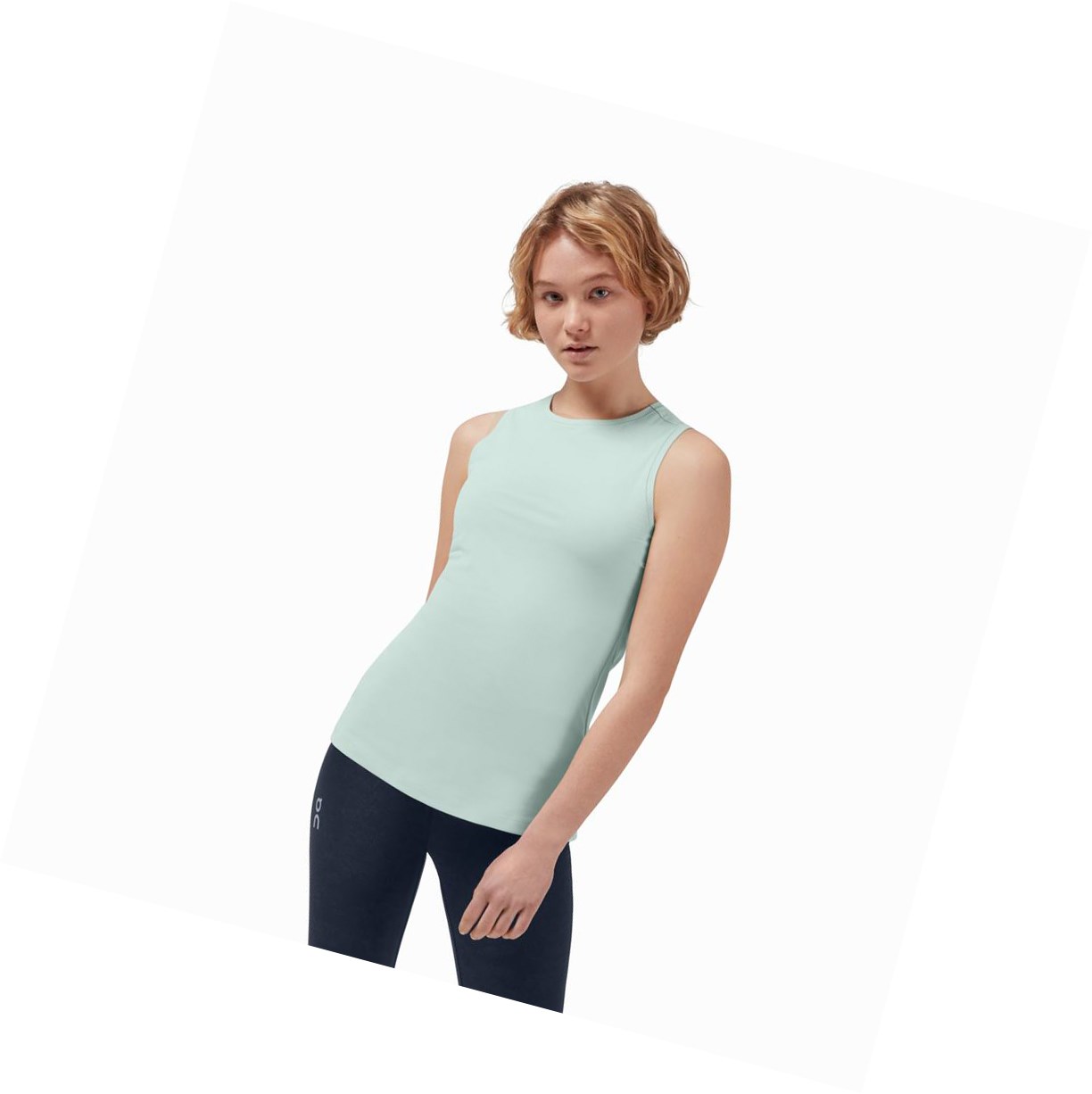 Canotta Donna On Movement Verde Oliva | 89HSDQPFB