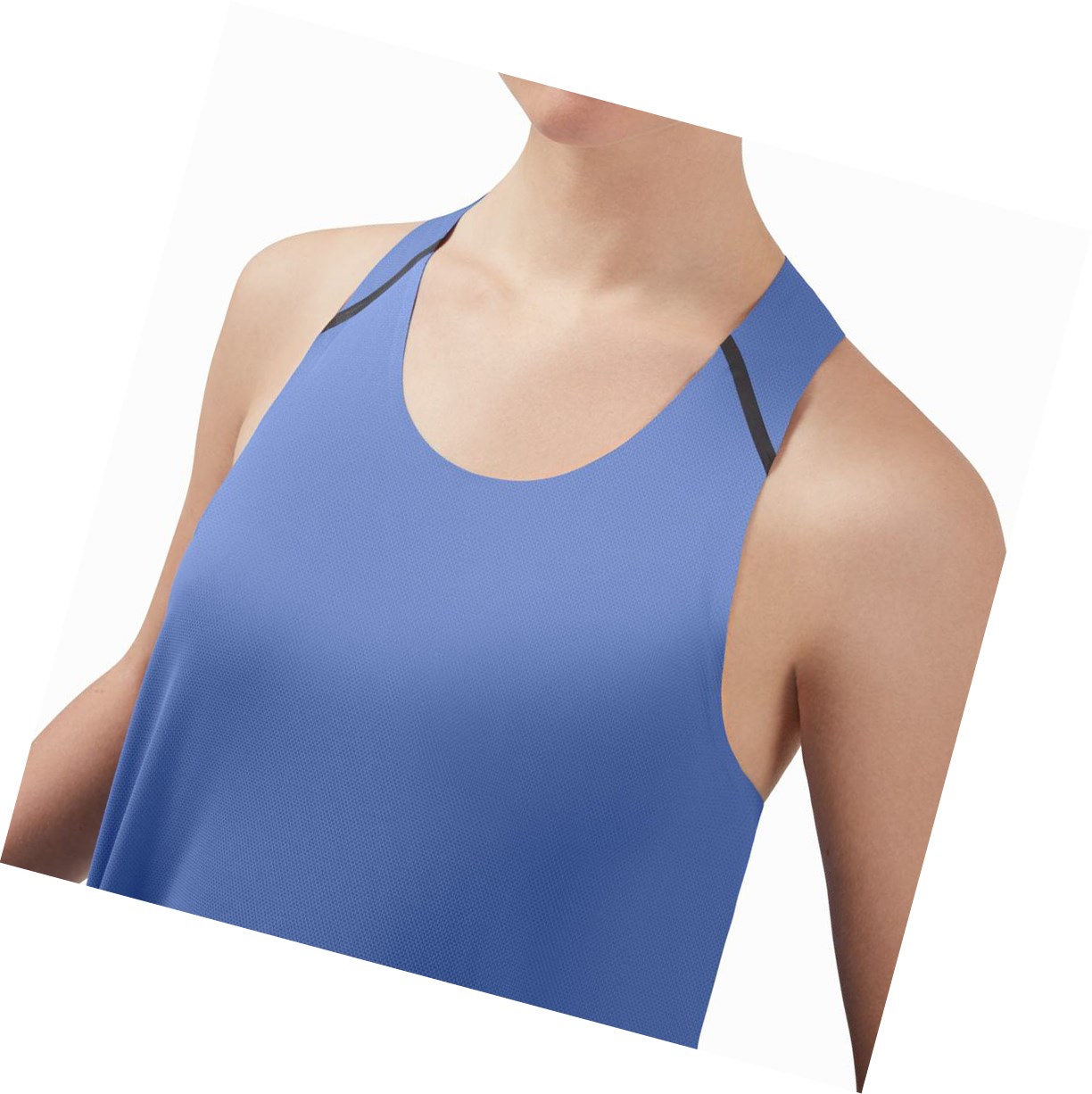 Canotta Donna On Tank-T Blu Nere | 18VOCLJMZ