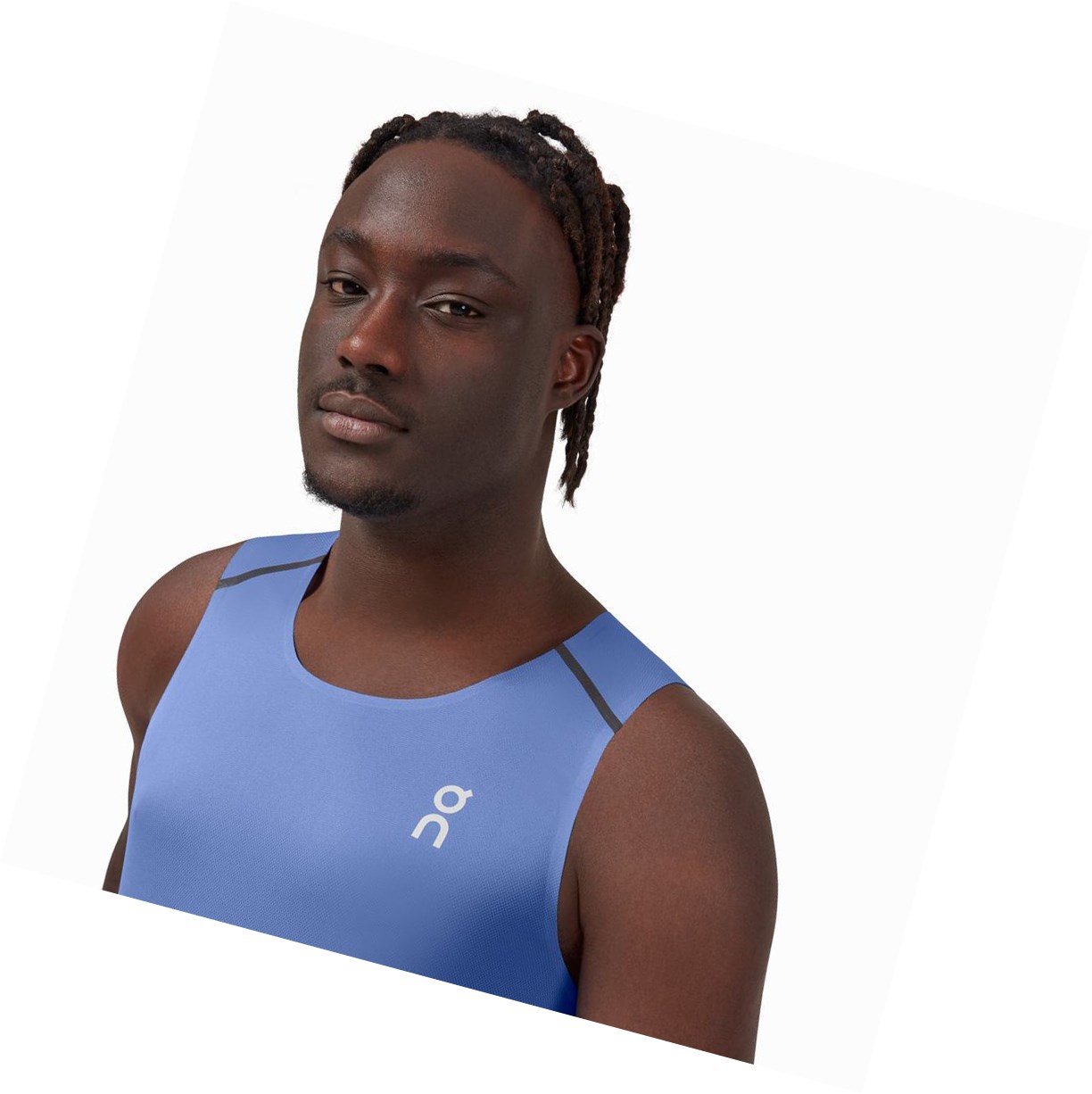 Canotta Uomo On Tank-T Blu Reale Nere | 26IXTFCQJ