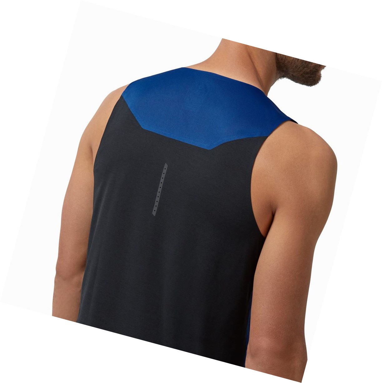 Canotta Uomo On Tank-T Indaco Nere | 63SIDVLNF