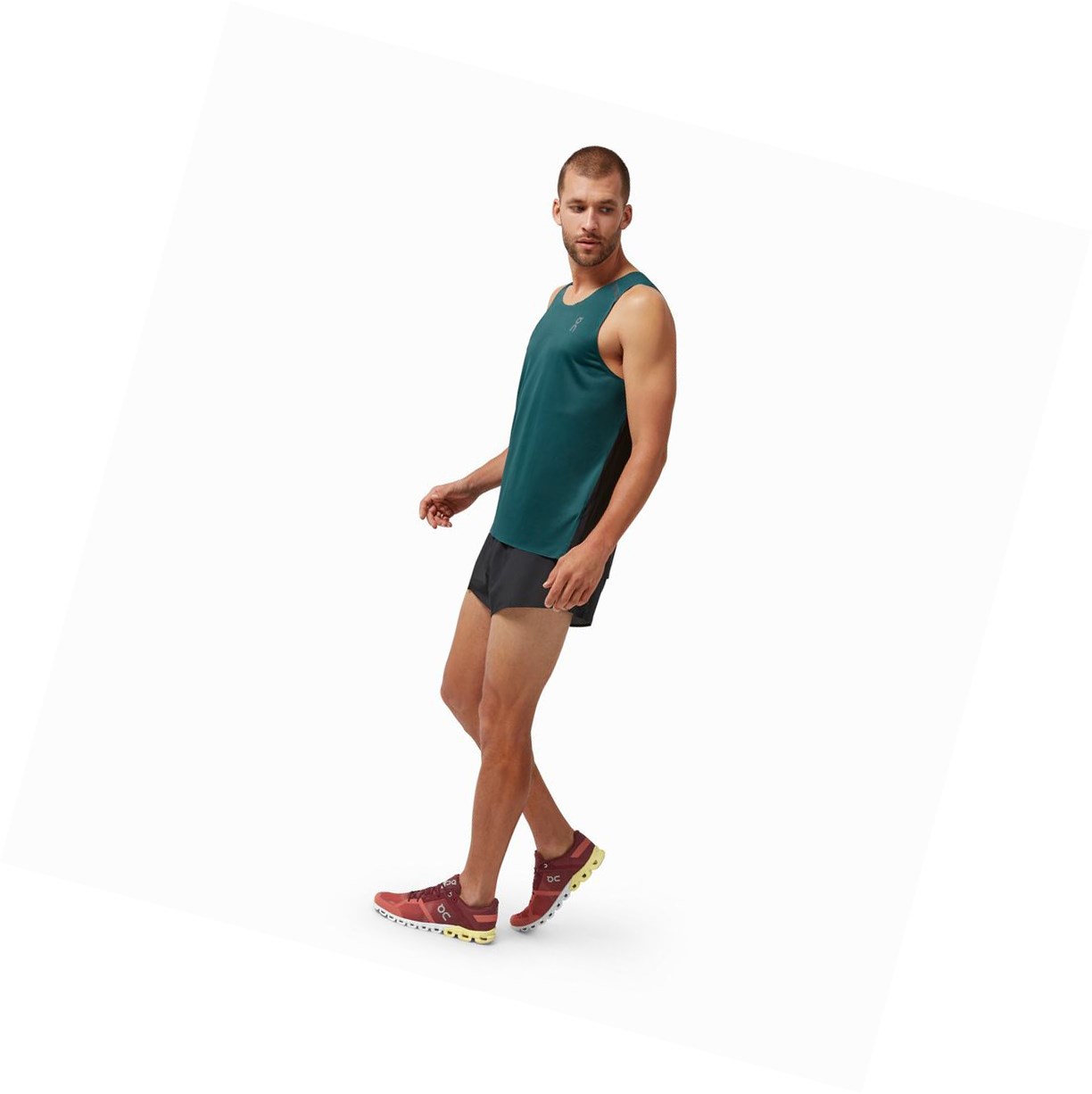 Canotta Uomo On Tank-T Verdi Nere | 71GLHXPRI