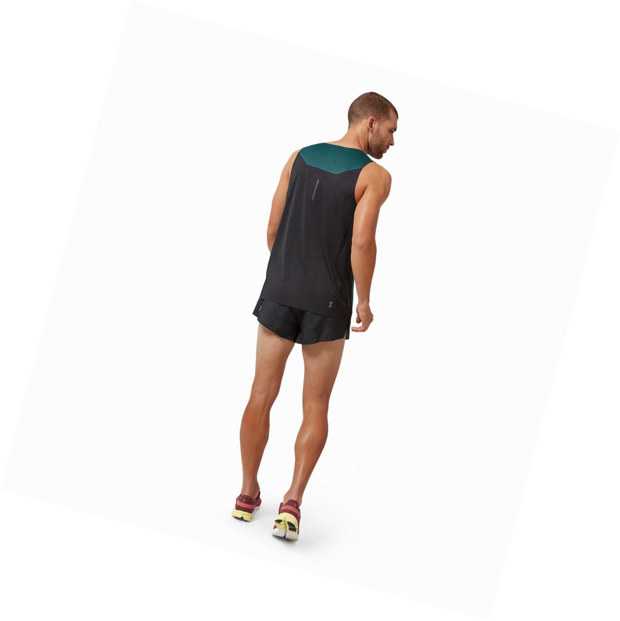 Canotta Uomo On Tank-T Verdi Nere | 71GLHXPRI