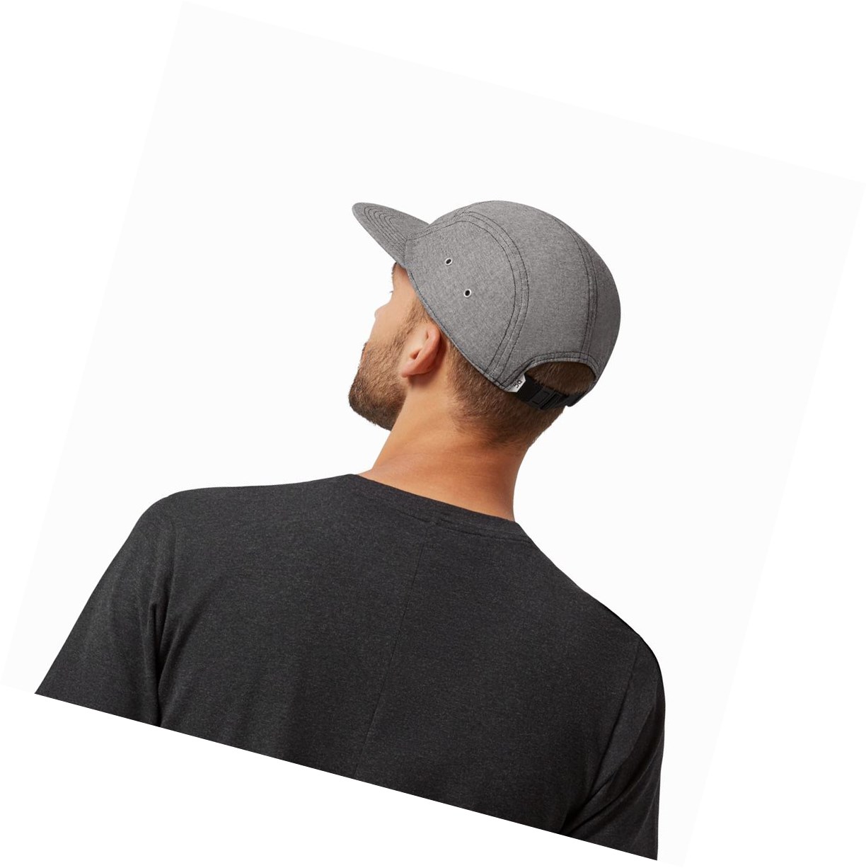 Cappelli Uomo On 5 Panel Grigie | 07IWCLGMR