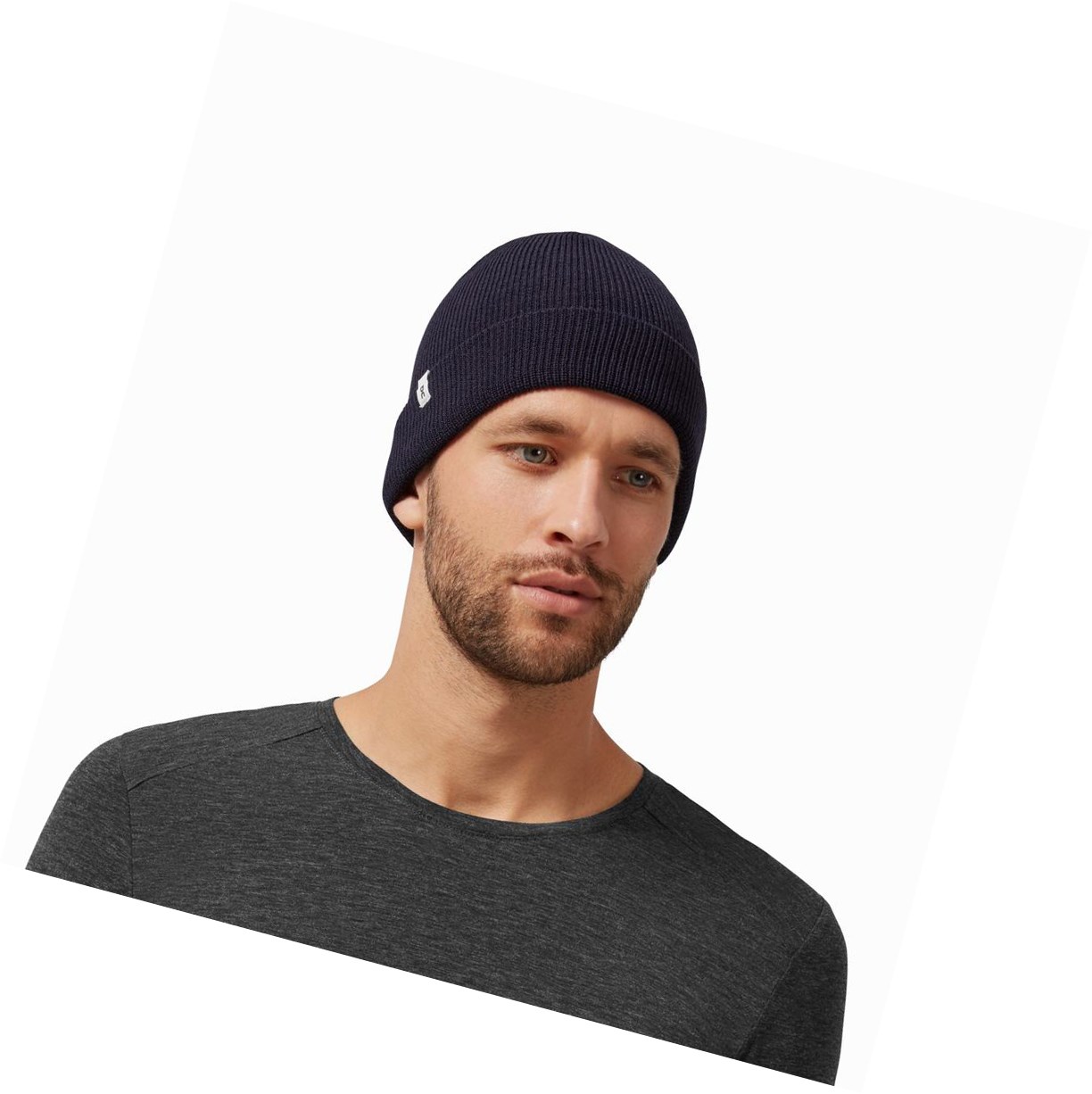 Cappelli Uomo On Merino Beanie Blu Marino | 32RPXZOGV