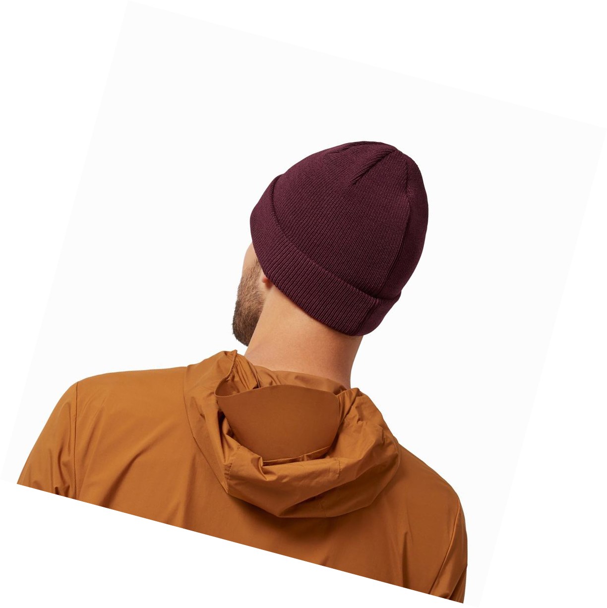 Cappelli Uomo On Merino Beanie Rosse | 14ALQYOWM