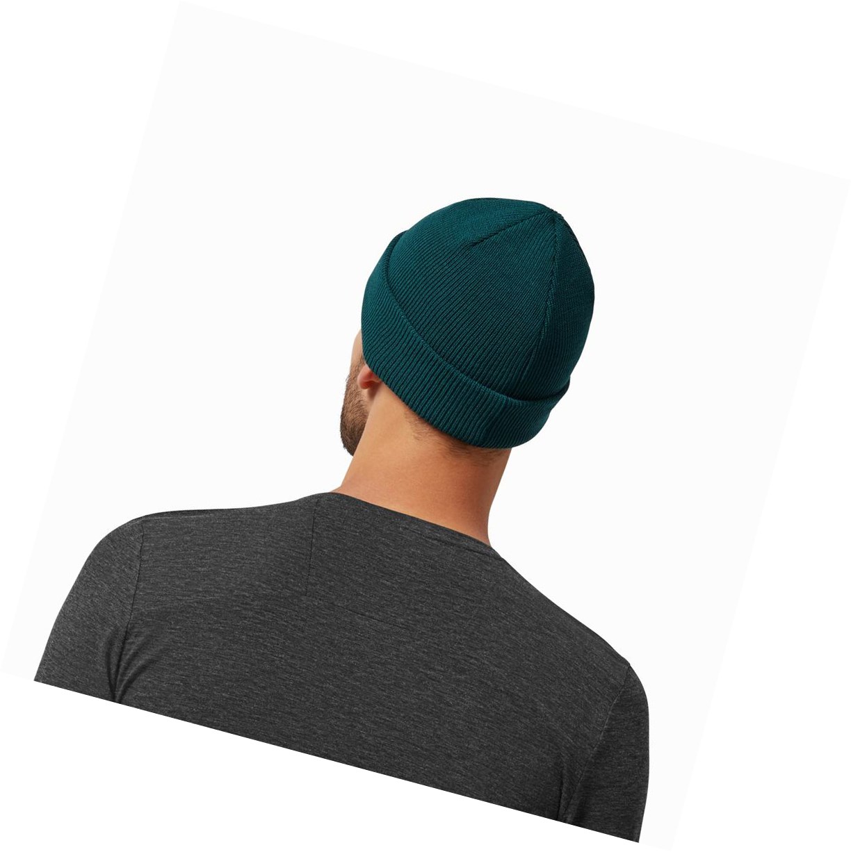 Cappelli Uomo On Merino Beanie Verdi | 47IOWLECV