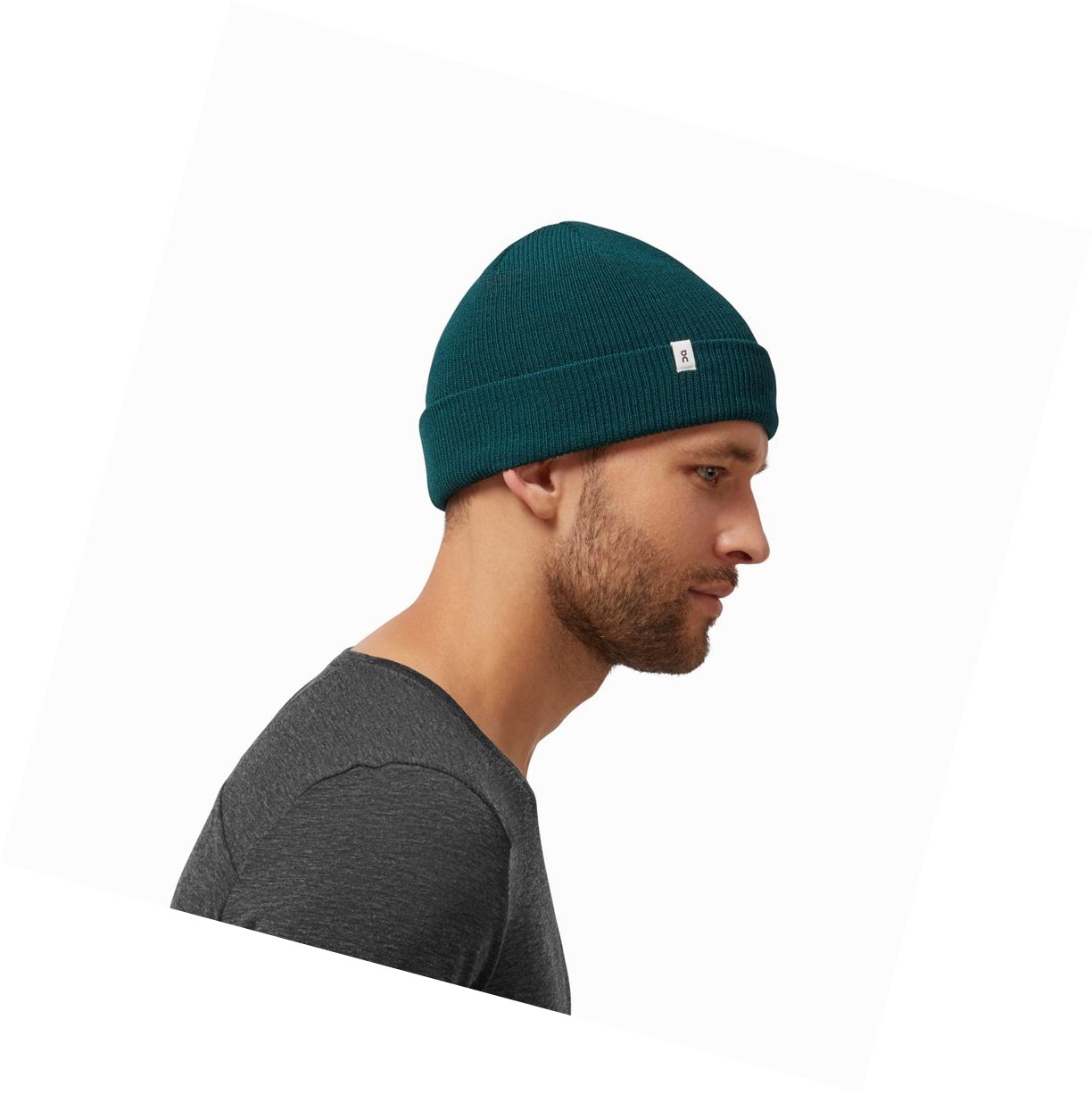 Cappelli Uomo On Merino Beanie Verdi | 47IOWLECV