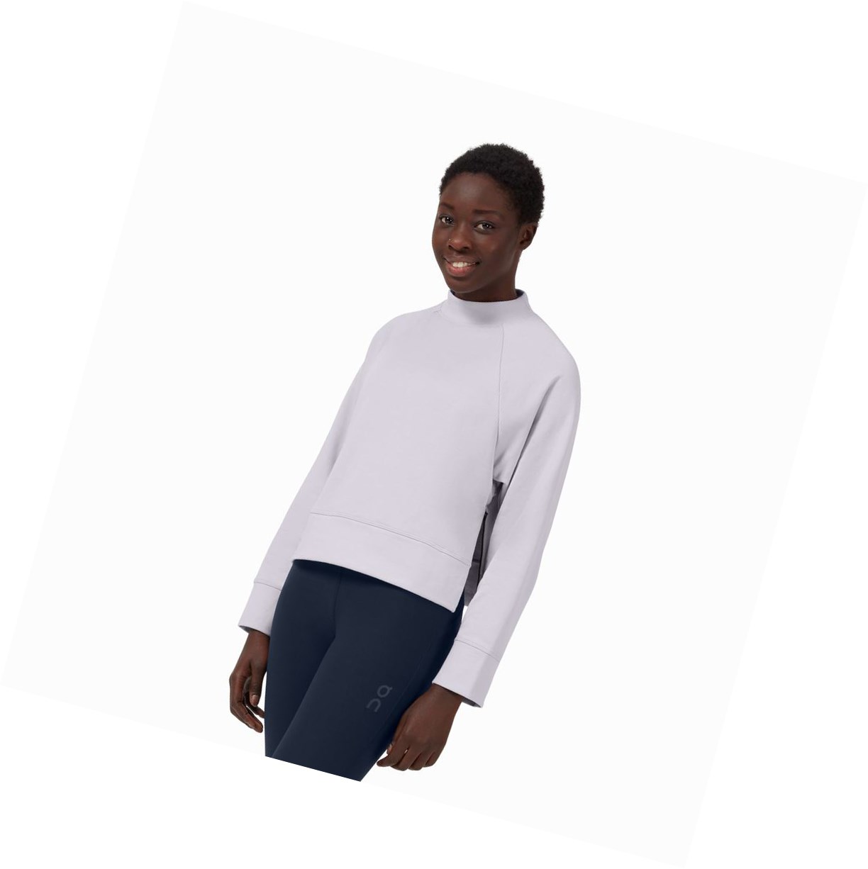 Felpa Donna On Crew Neck Beige | 90MGJKULD