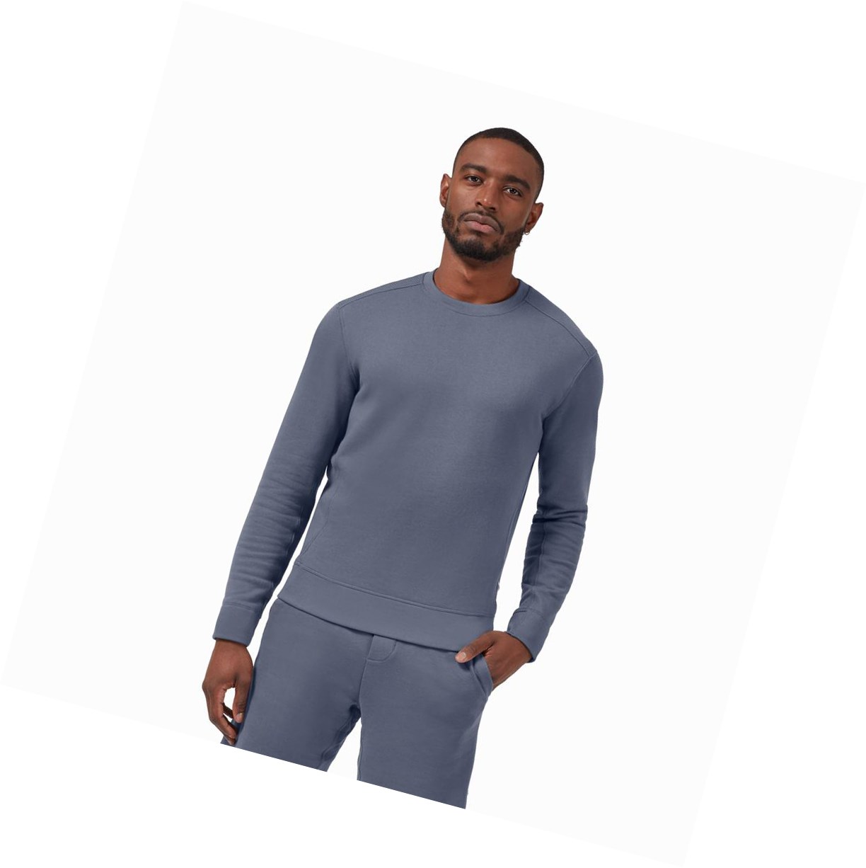 Felpa Uomo On Crew Neck Corallo | 30EHFAIZQ