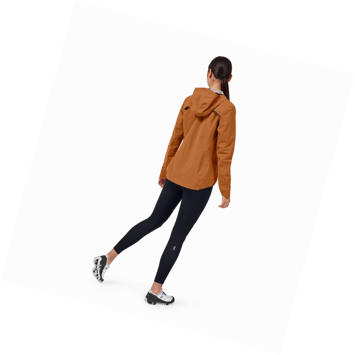 Giacca Donna On Impermeabili Anorak Marroni | 74LUQHTJP