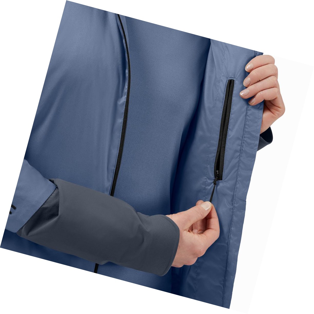 Giacca Donna On Insulator Blu Marino | 12PTQYSXI