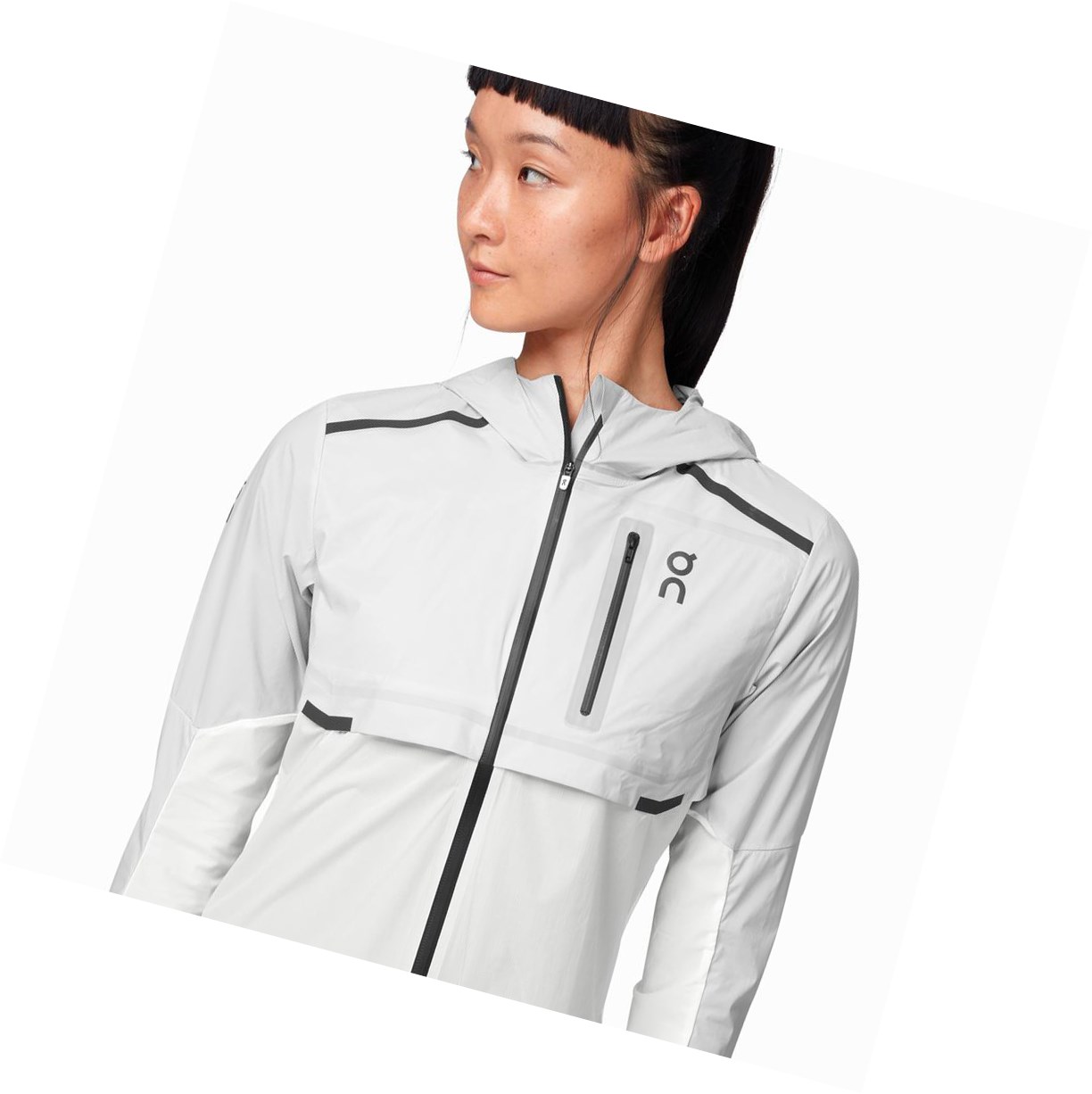 Giacca Donna On Weather Grigie Bianche | 65QEKWNTR