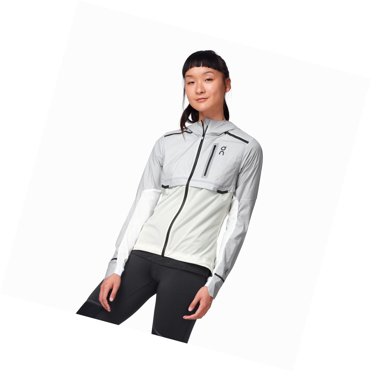 Giacca Donna On Weather Grigie Bianche | 65QEKWNTR