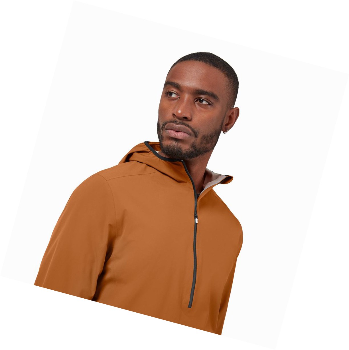 Giacca Uomo On Impermeabili Anorak Marroni | 85JXREQUT