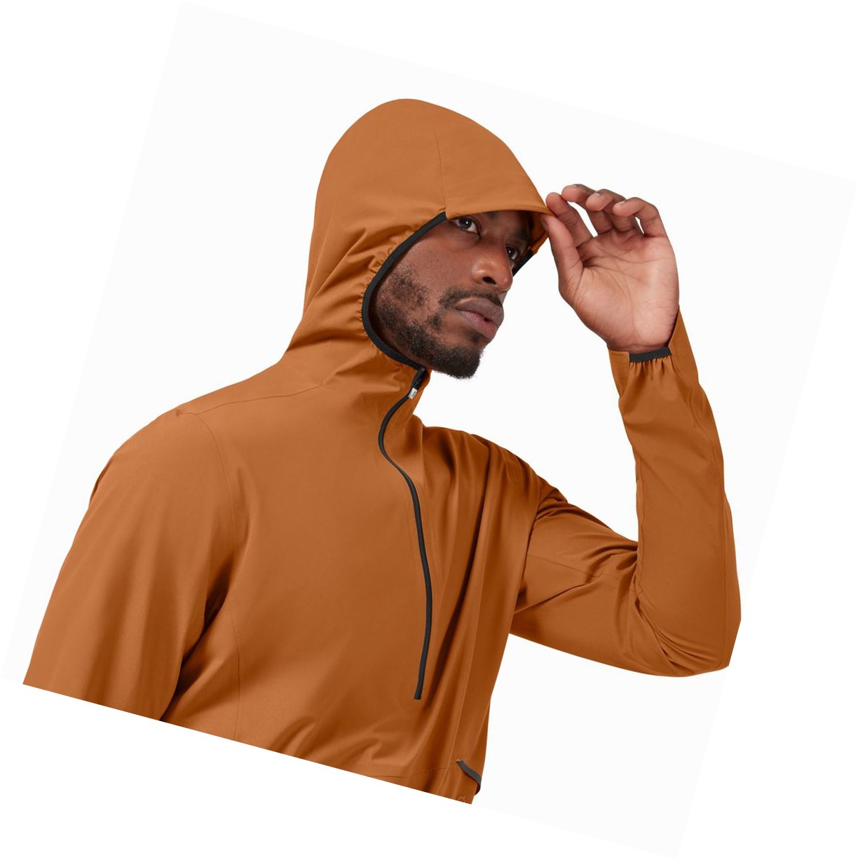 Giacca Uomo On Impermeabili Anorak Marroni | 85JXREQUT