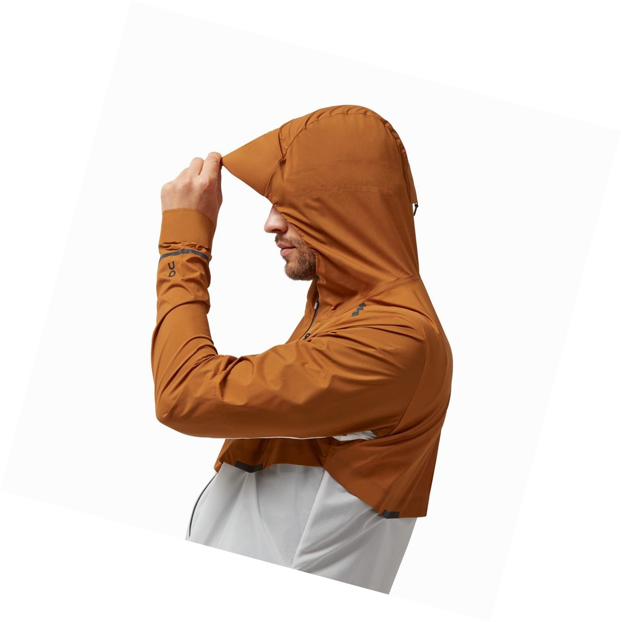 Giacca Uomo On Weather Marroni Bianche | 53XHRKBZS