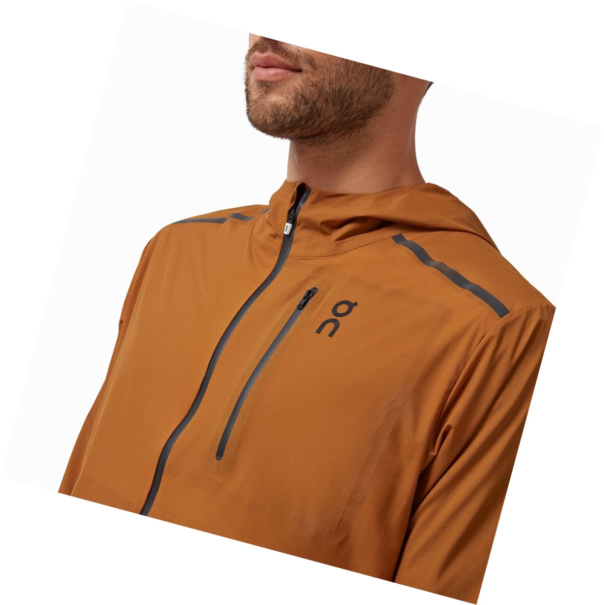 Giacca Uomo On Weather Marroni Bianche | 53XHRKBZS