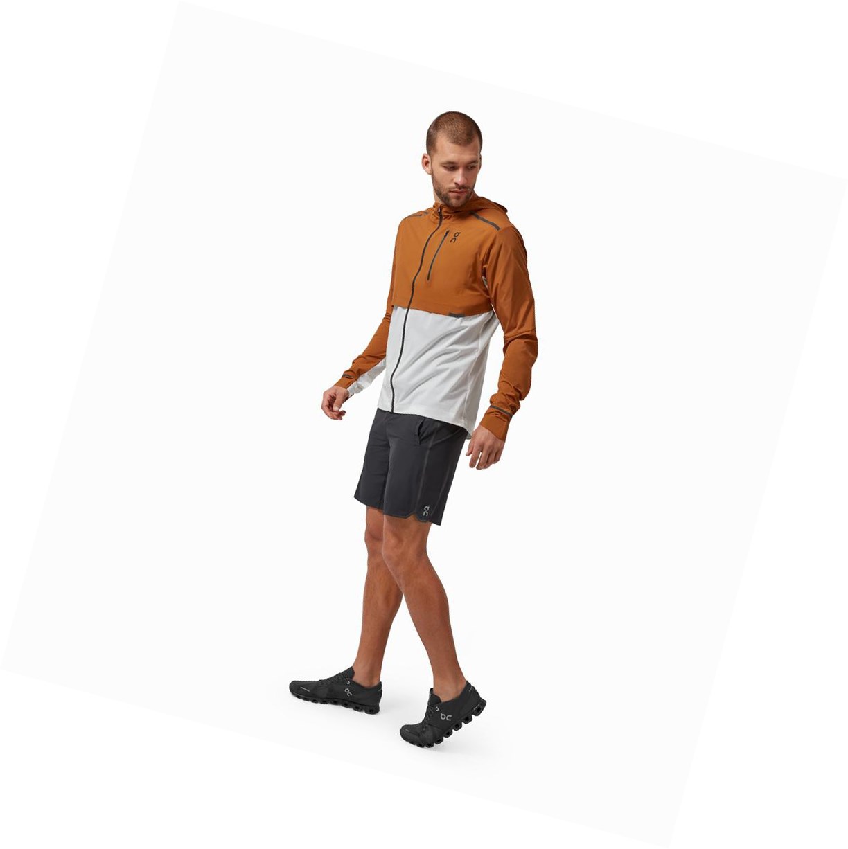 Giacca Uomo On Weather Marroni Bianche | 53XHRKBZS