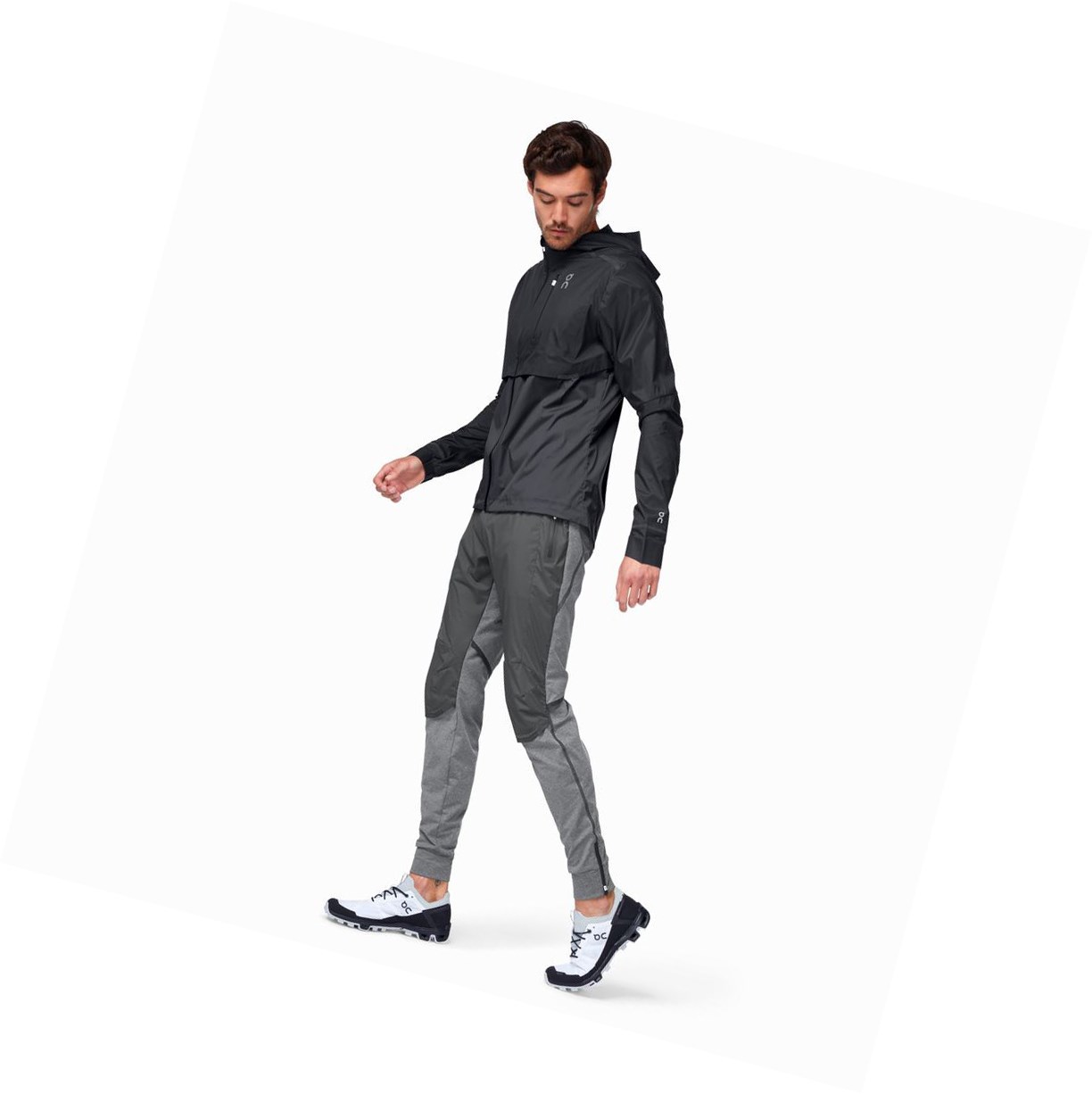 Giacca Uomo On Weather Nere Grigie | 94JEZLRXH