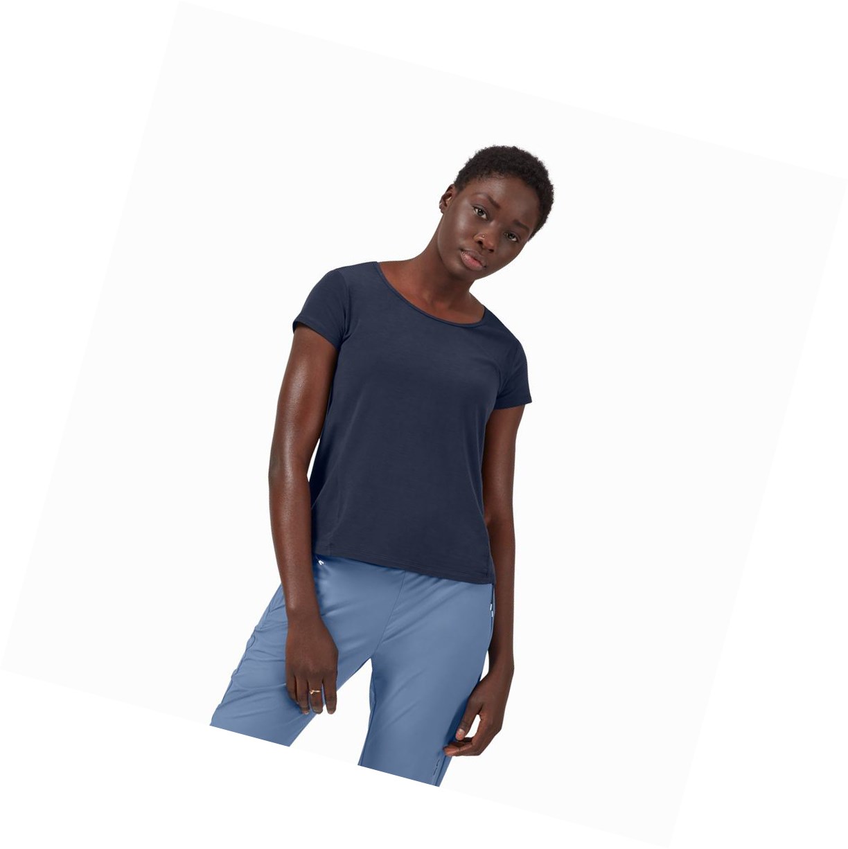 Magliette Donna On Active-T Breathe Blu Marino | 20YONUARB