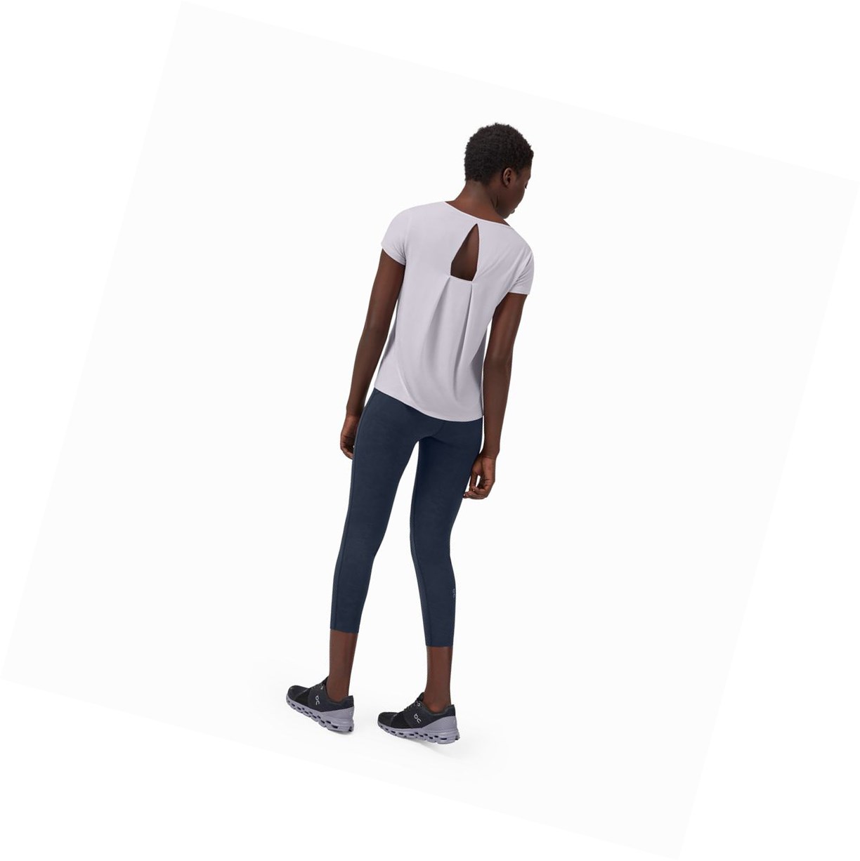 Magliette Donna On Active-T Breathe Viola | 98WBHFVMI