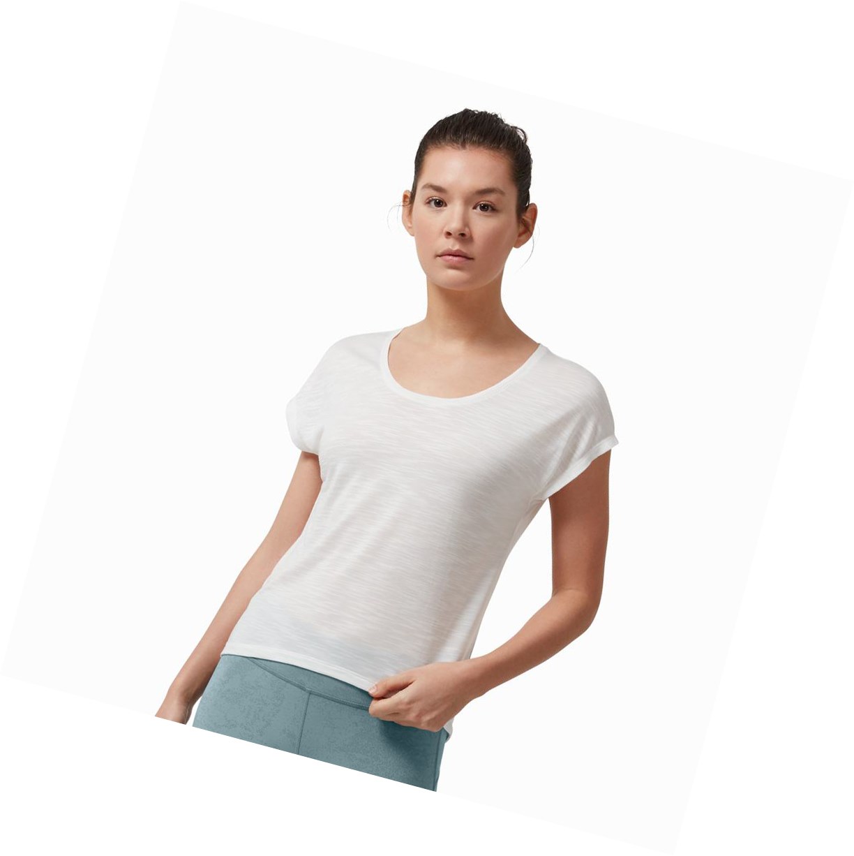 Magliette Donna On Active-T Flow Bianche | 90YSXMHTG