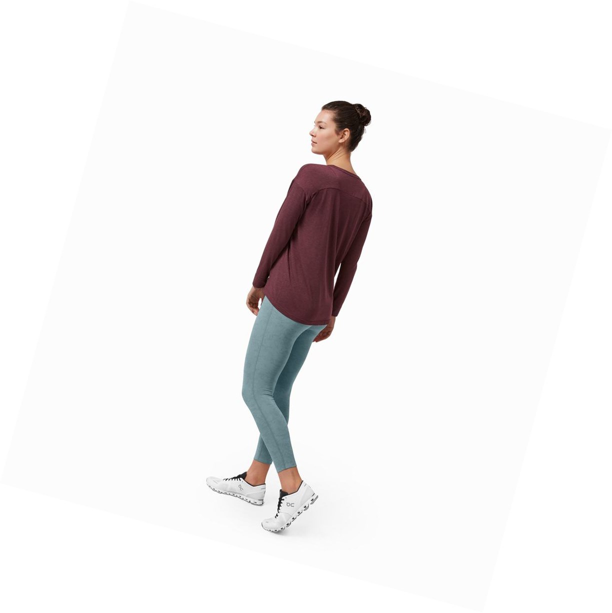 Magliette Donna On Comfort Bordeaux | 57JDRSIHT