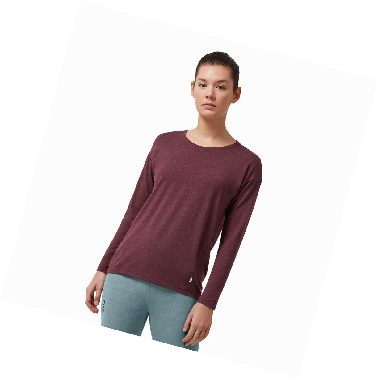 Magliette Donna On Comfort Bordeaux | 57JDRSIHT