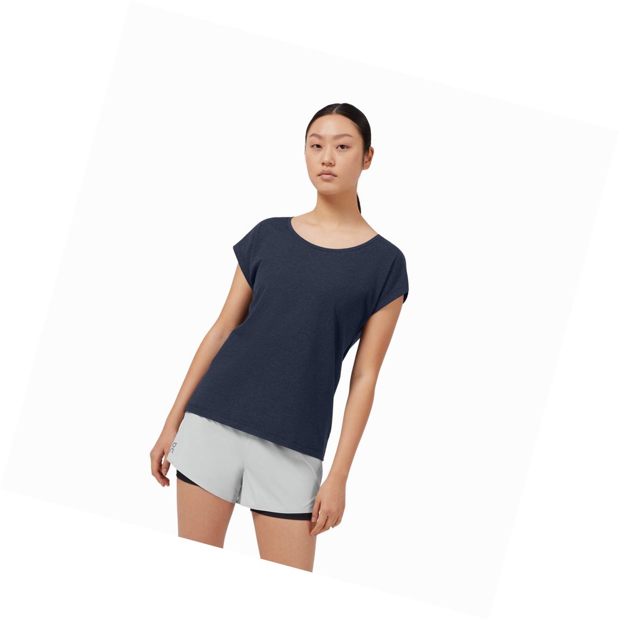 Magliette Donna On On-T Blu Marino | 39KHFPLXM