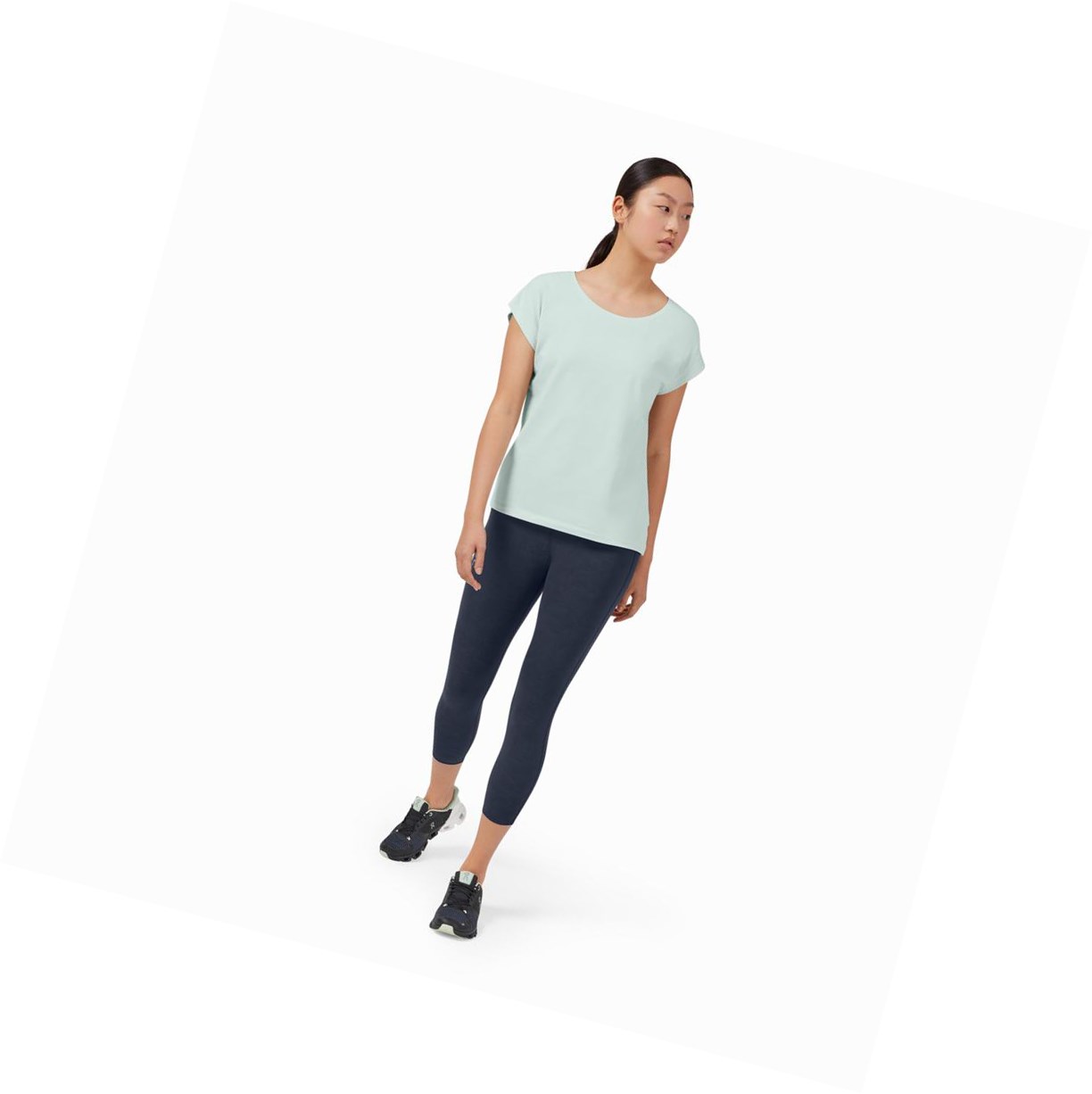 Magliette Donna On On-T Verdi | 63UVPGZXD