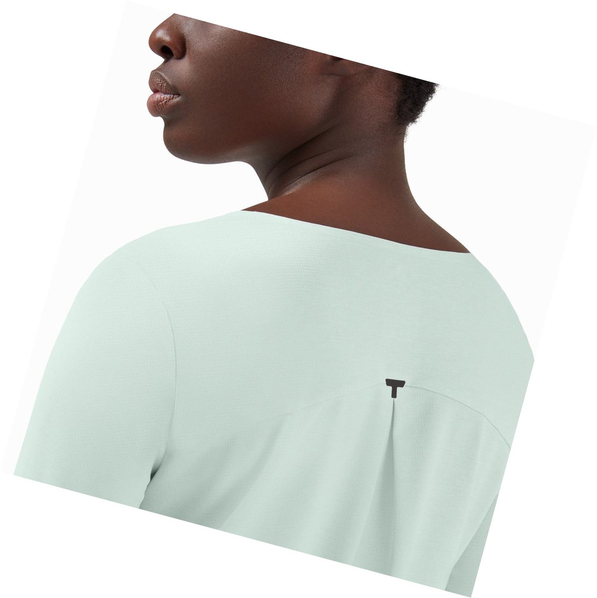 Magliette Donna On Performance Long-T Verde Acqua | 06WOQKFGI