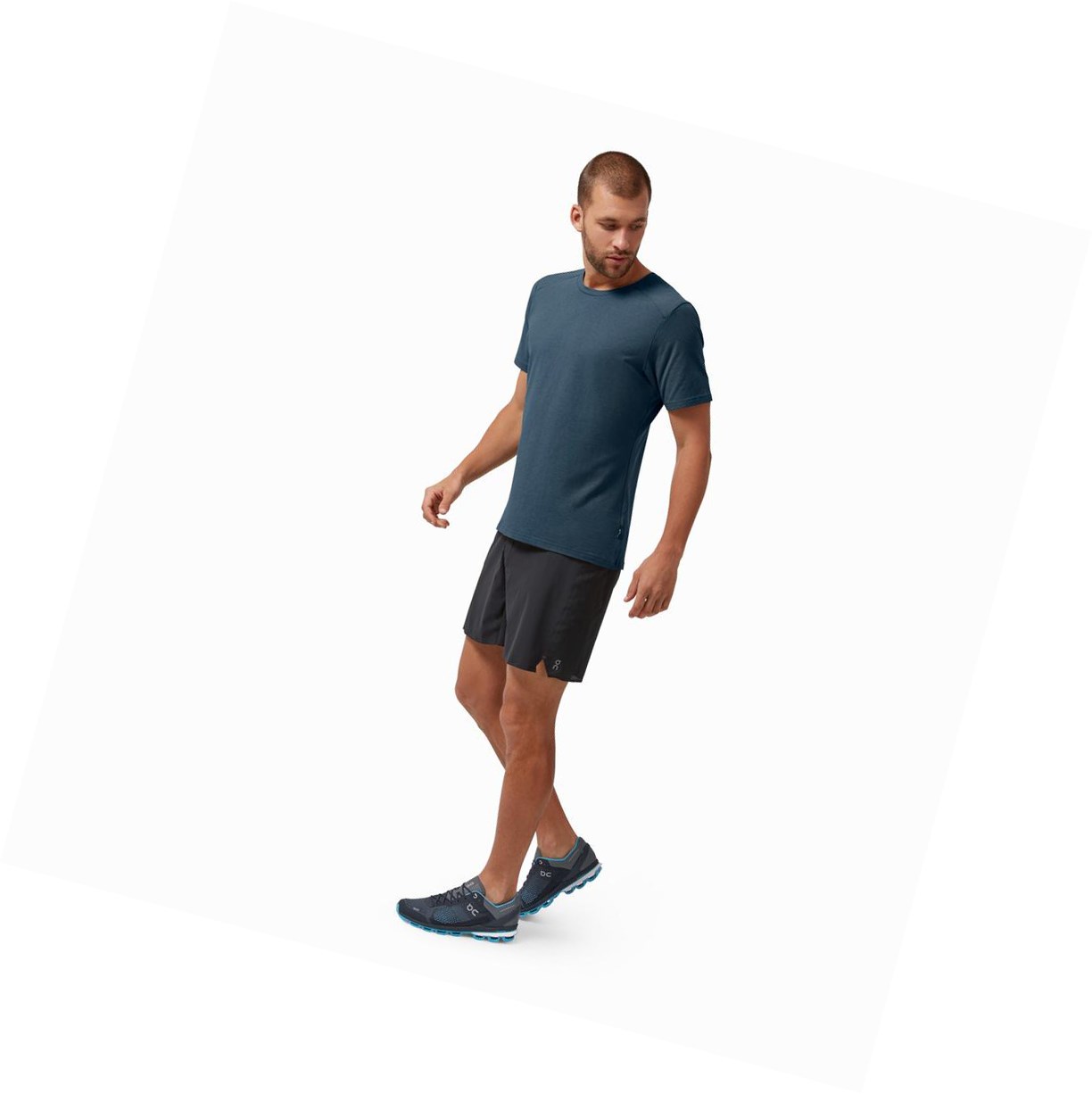 Magliette Uomo On On-T Blu Marino | 74IXFOBYC