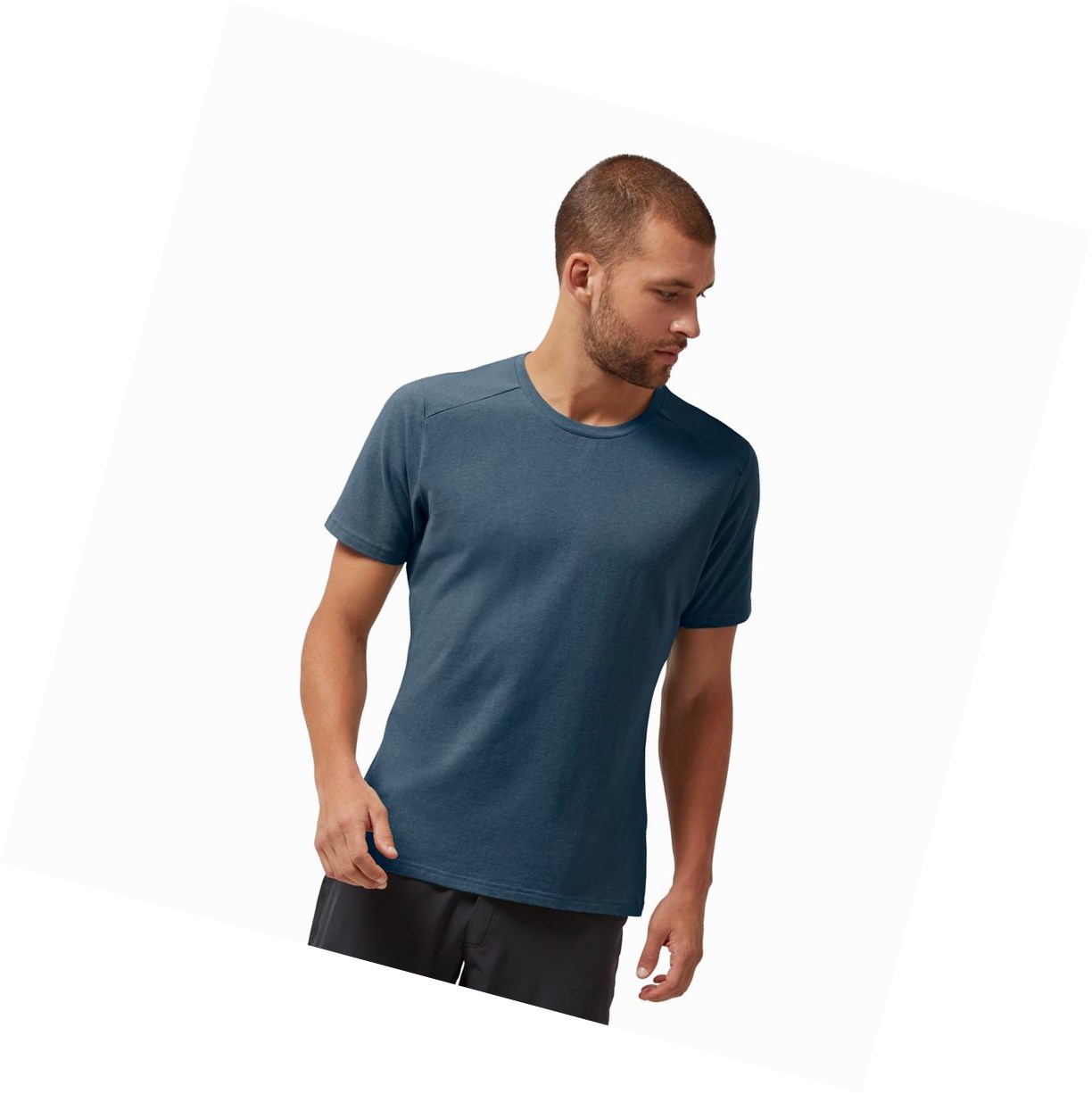 Magliette Uomo On On-T Blu Marino | 74IXFOBYC