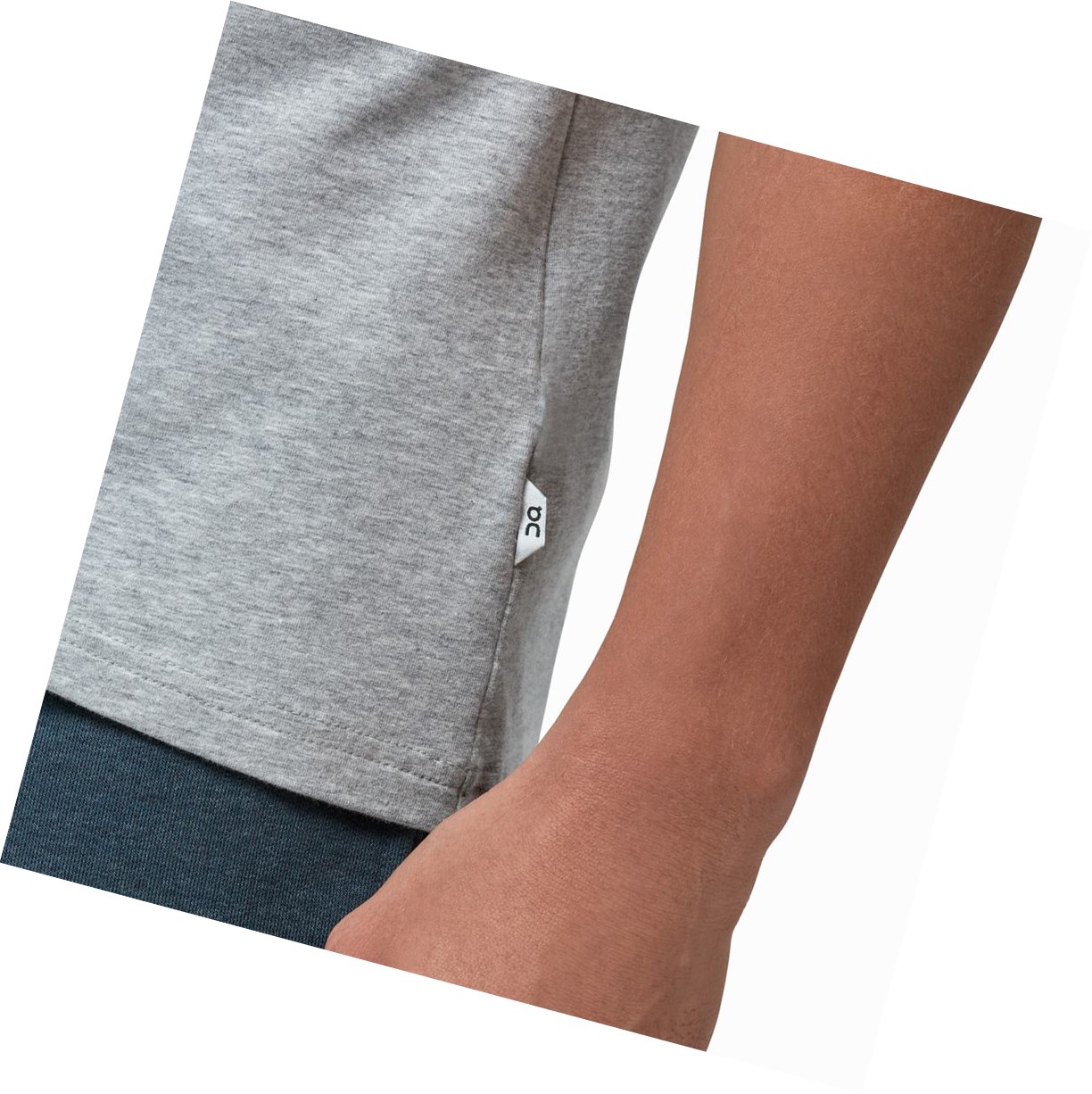 Magliette Uomo On On-T Grigie | 53NAJUPXB