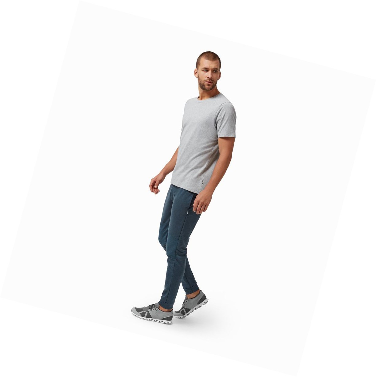Magliette Uomo On On-T Grigie | 53NAJUPXB
