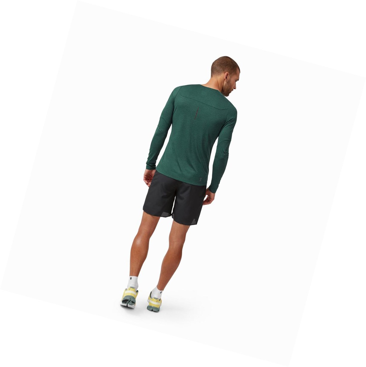 Magliette Uomo On Performance Long-T Verdi | 78MLTVEBY
