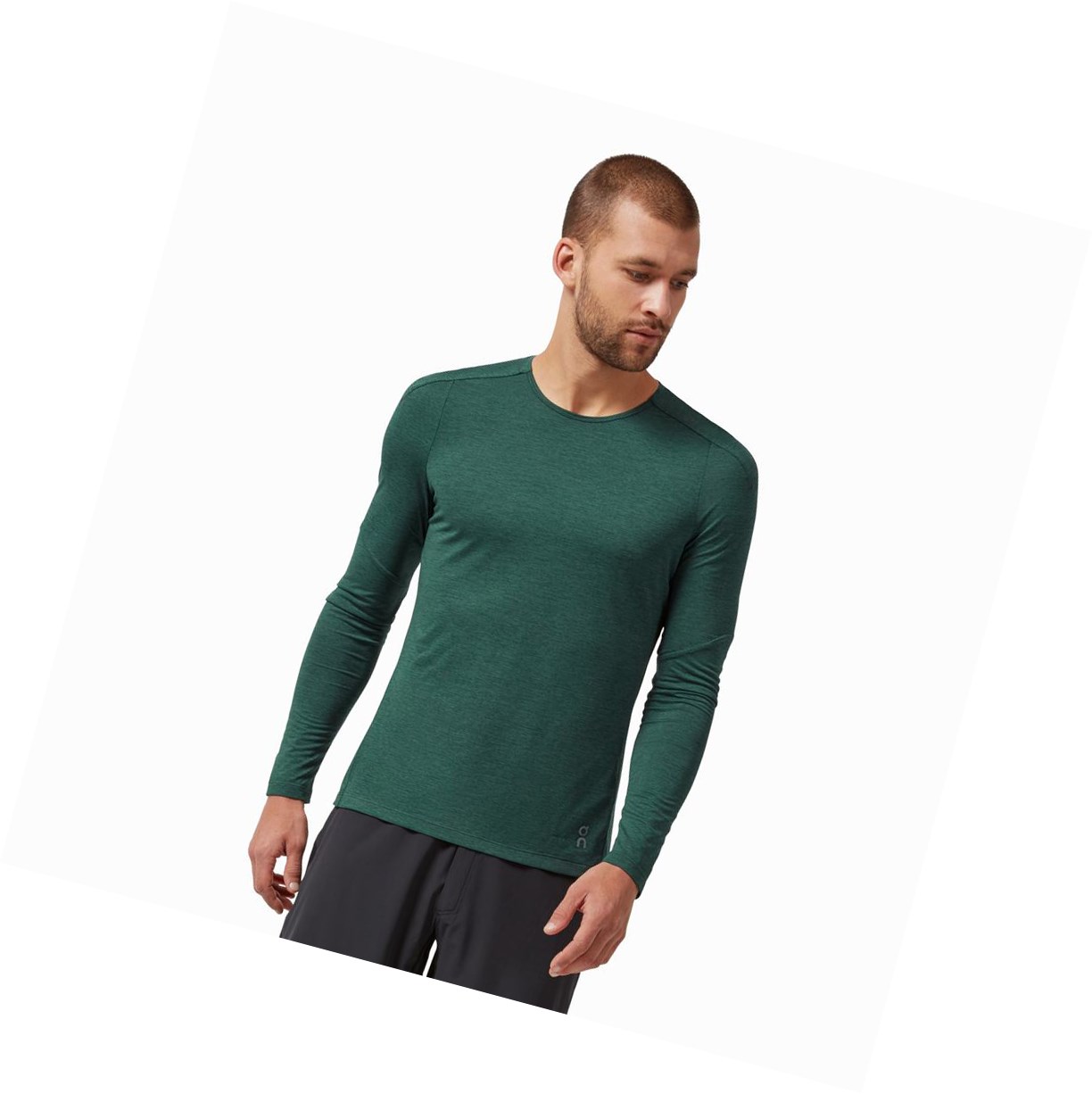 Magliette Uomo On Performance Long-T Verdi | 78MLTVEBY