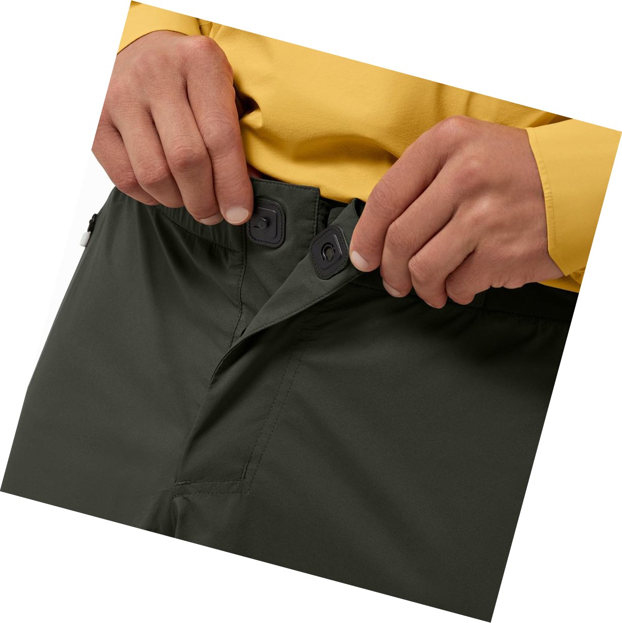 Pantaloncini Da Corsa Uomo On Impermeabili Grigie | 19GWFDVZQ