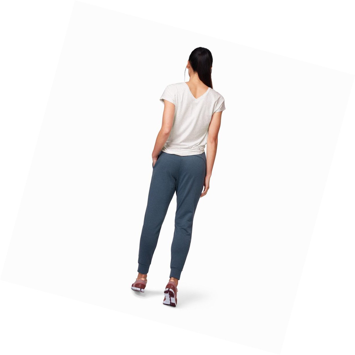 Pantaloni Della Tuta Donna On Sweat Blu Marino | 24TSOIYLF