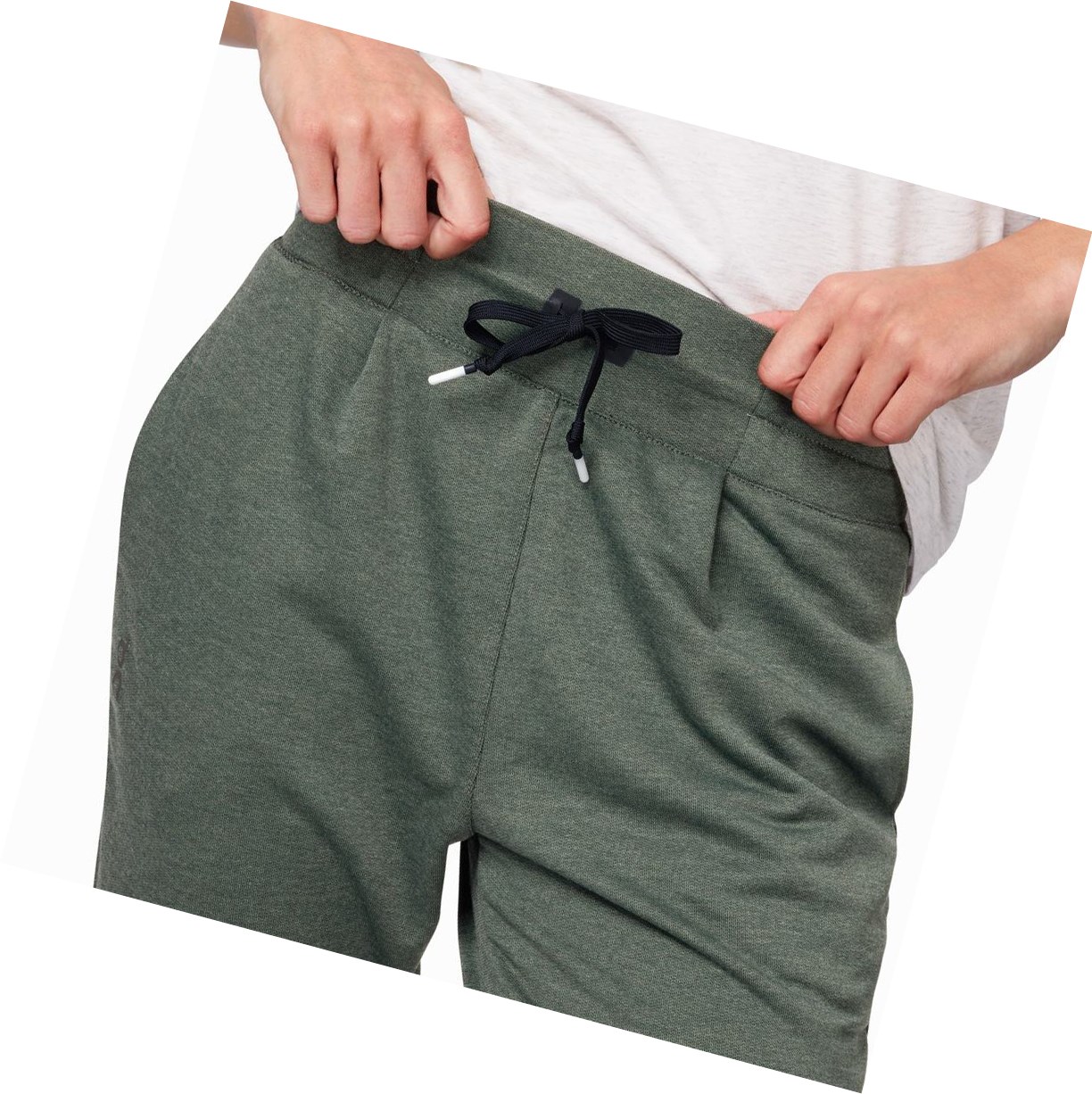 Pantaloni Della Tuta Donna On Sweat Verde Oliva | 48YOMIZXE