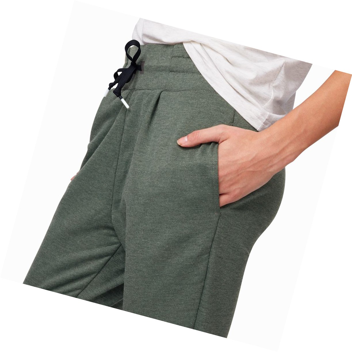 Pantaloni Della Tuta Donna On Sweat Verde Oliva | 48YOMIZXE