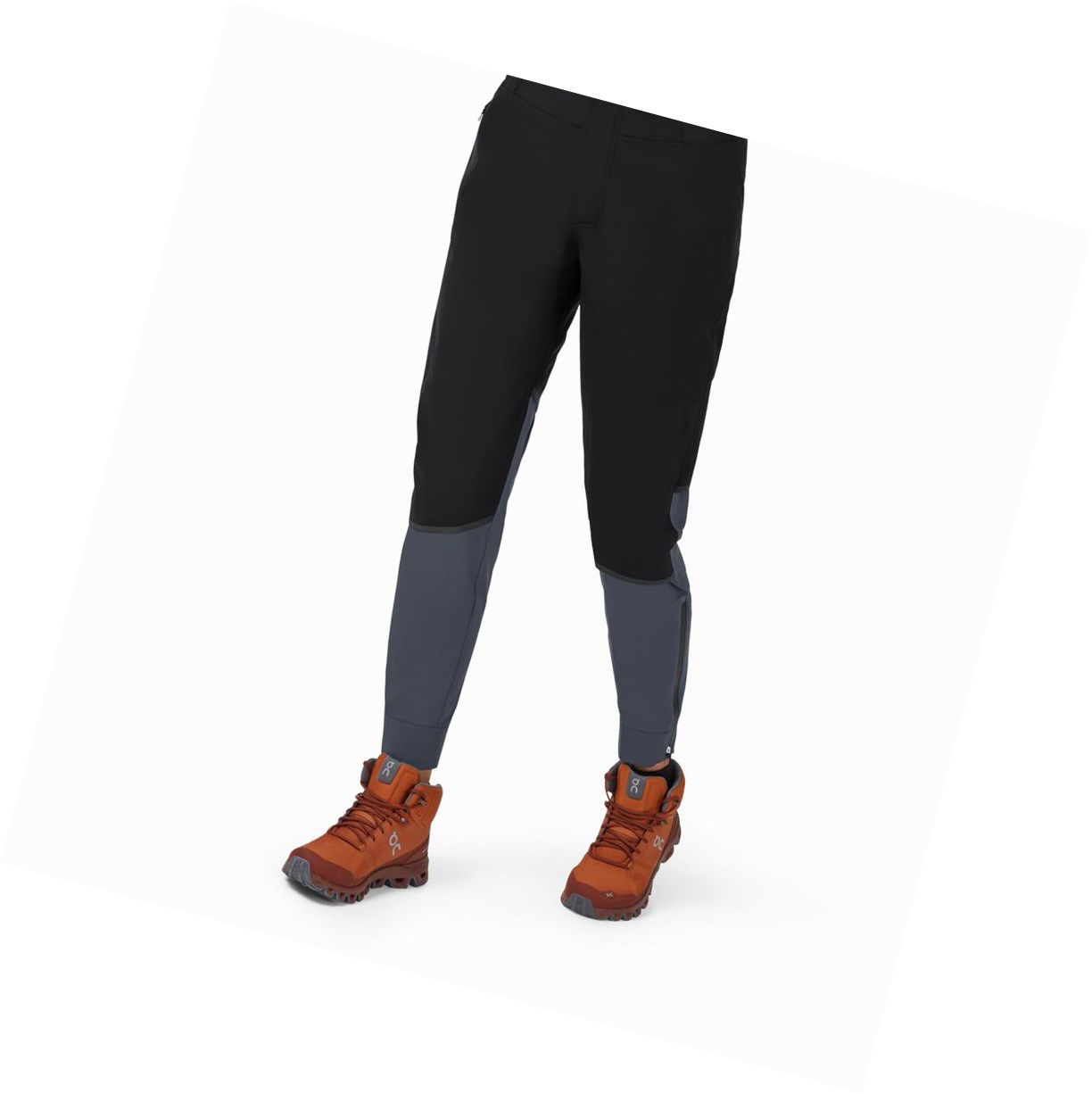 Pantaloni Donna On Impermeabili Nere | 50BFLXWRQ