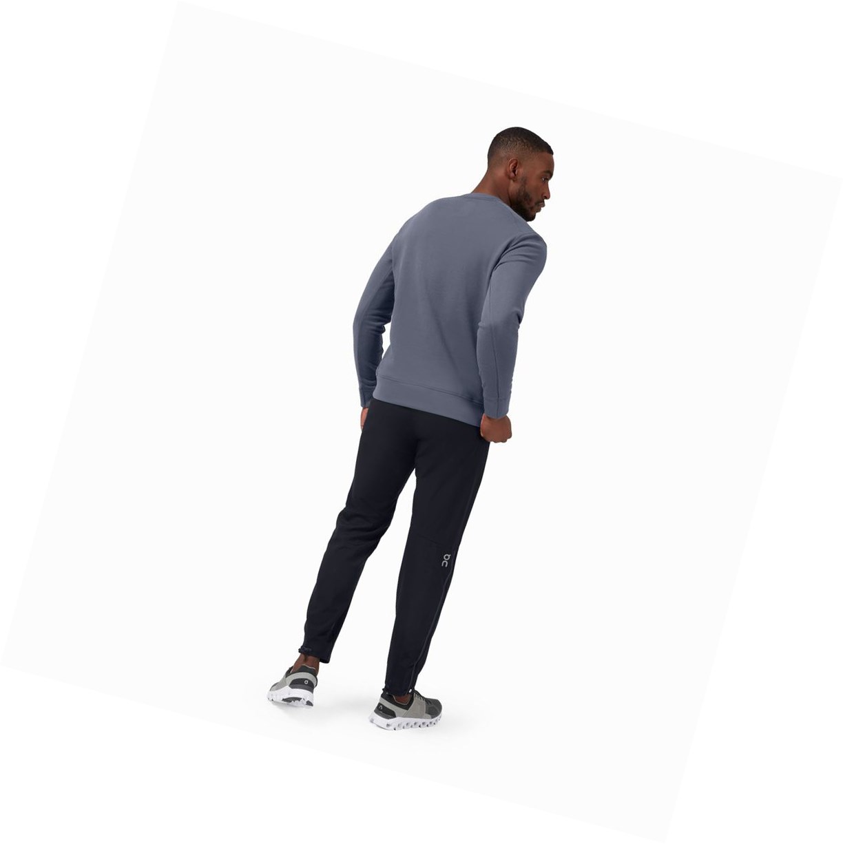 Pantaloni Tuta Uomo On Pista Nere | 49RVBDYGZ