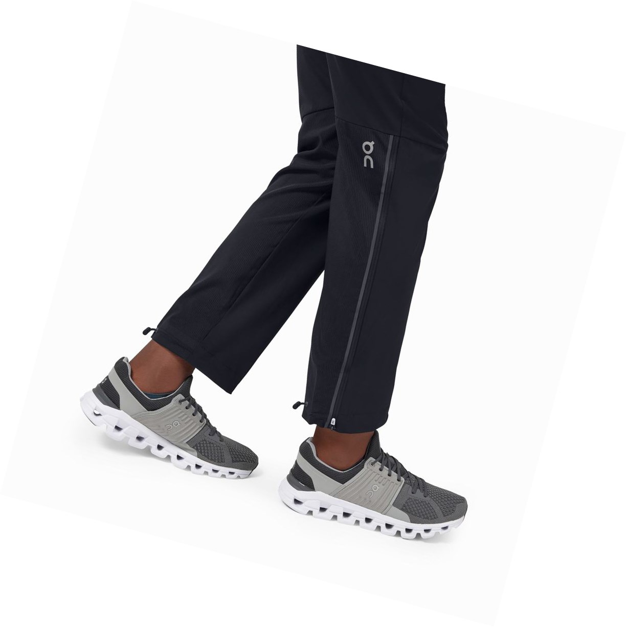 Pantaloni Tuta Uomo On Pista Nere | 49RVBDYGZ