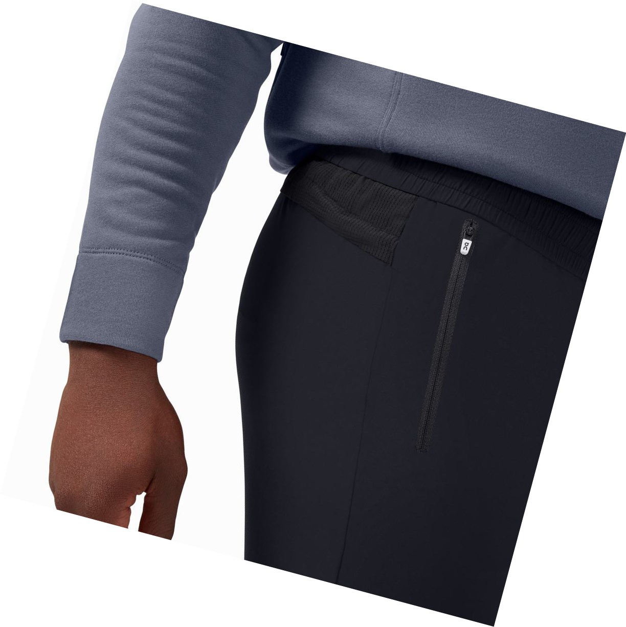 Pantaloni Tuta Uomo On Pista Nere | 49RVBDYGZ