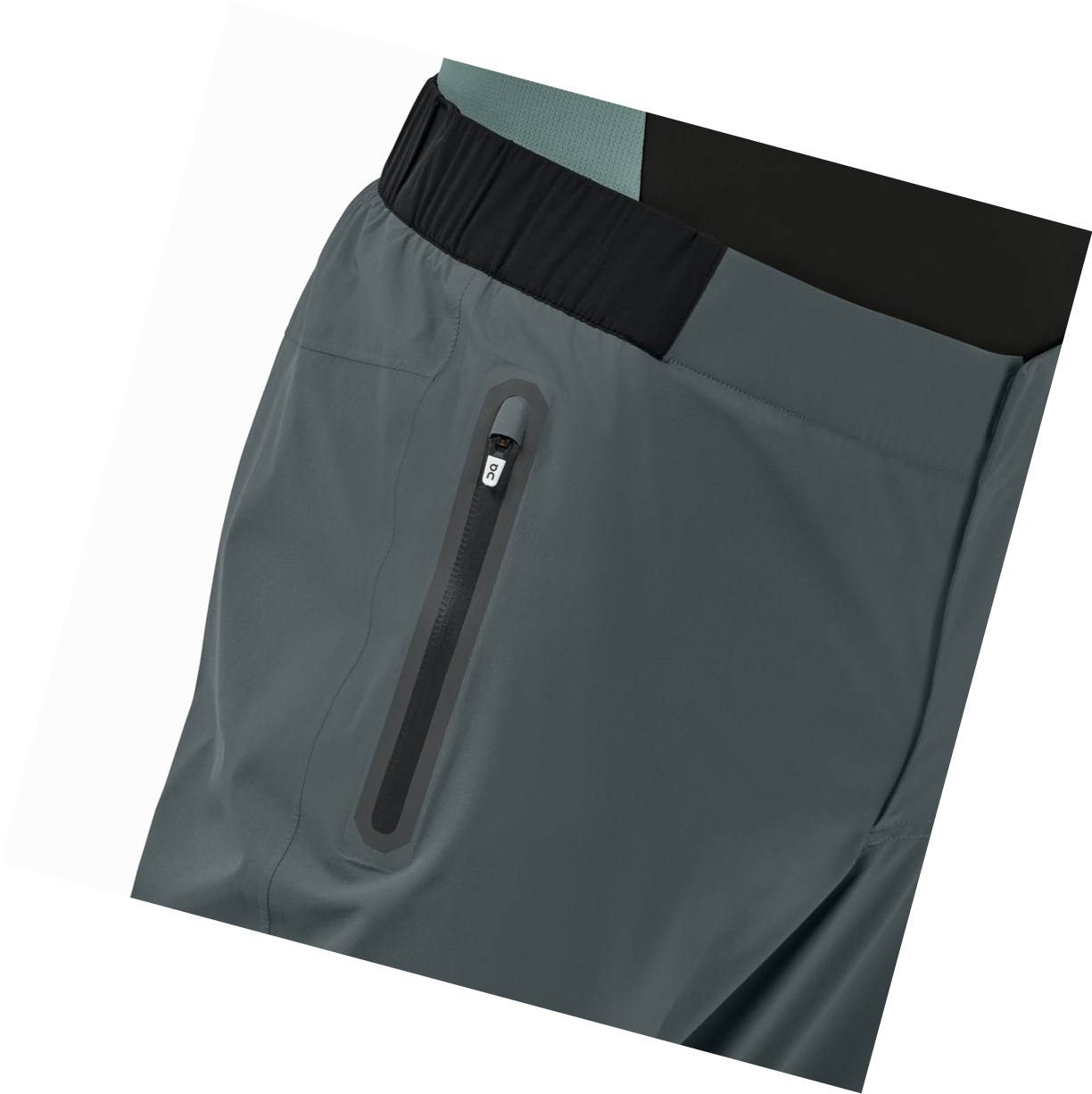 Pantaloni Uomo On Impermeabili Grigie Nere | 70WAVLYXN