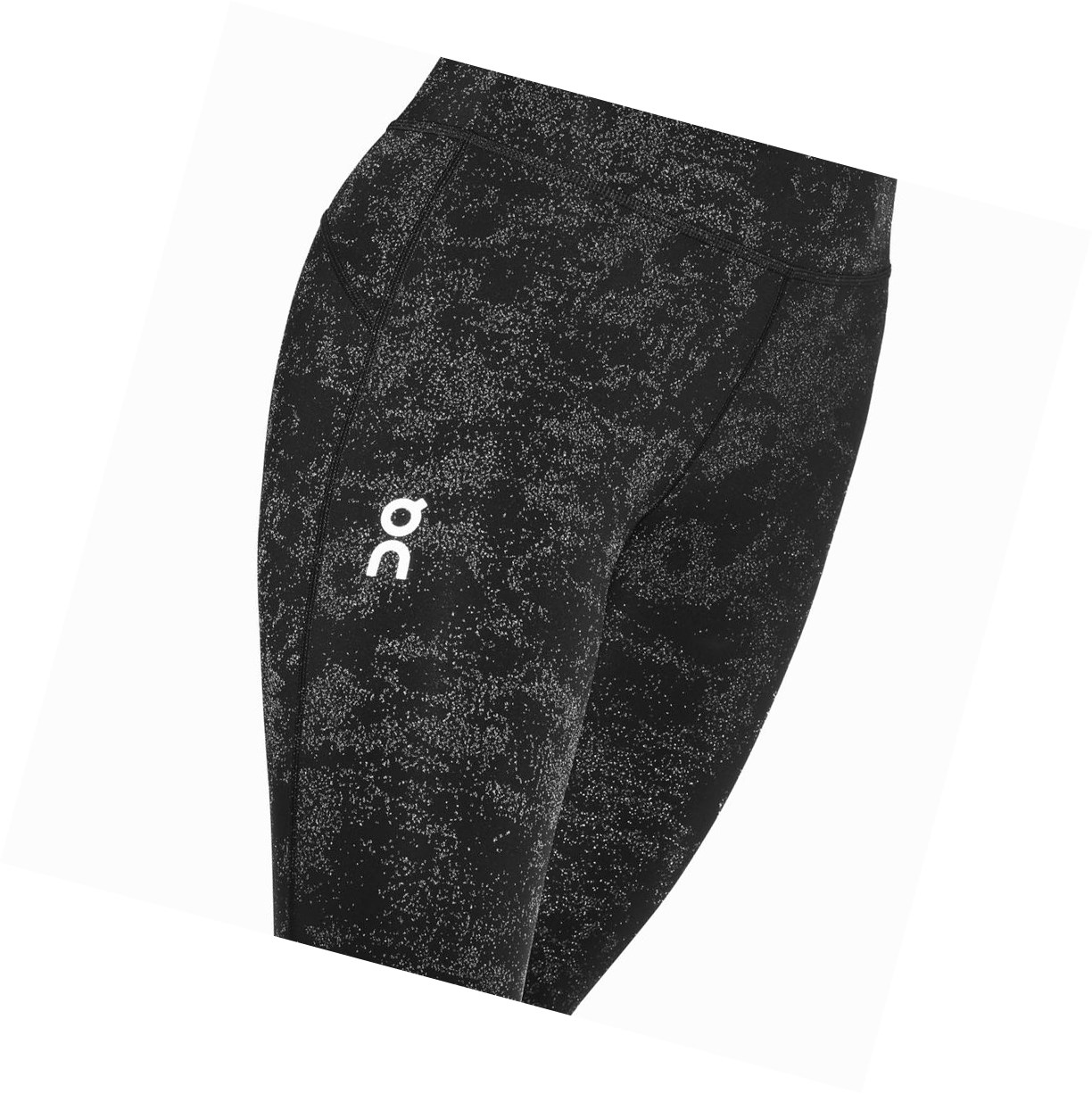 Running Leggings Donna On Tights 7/8 Nere | 82GYENBJZ